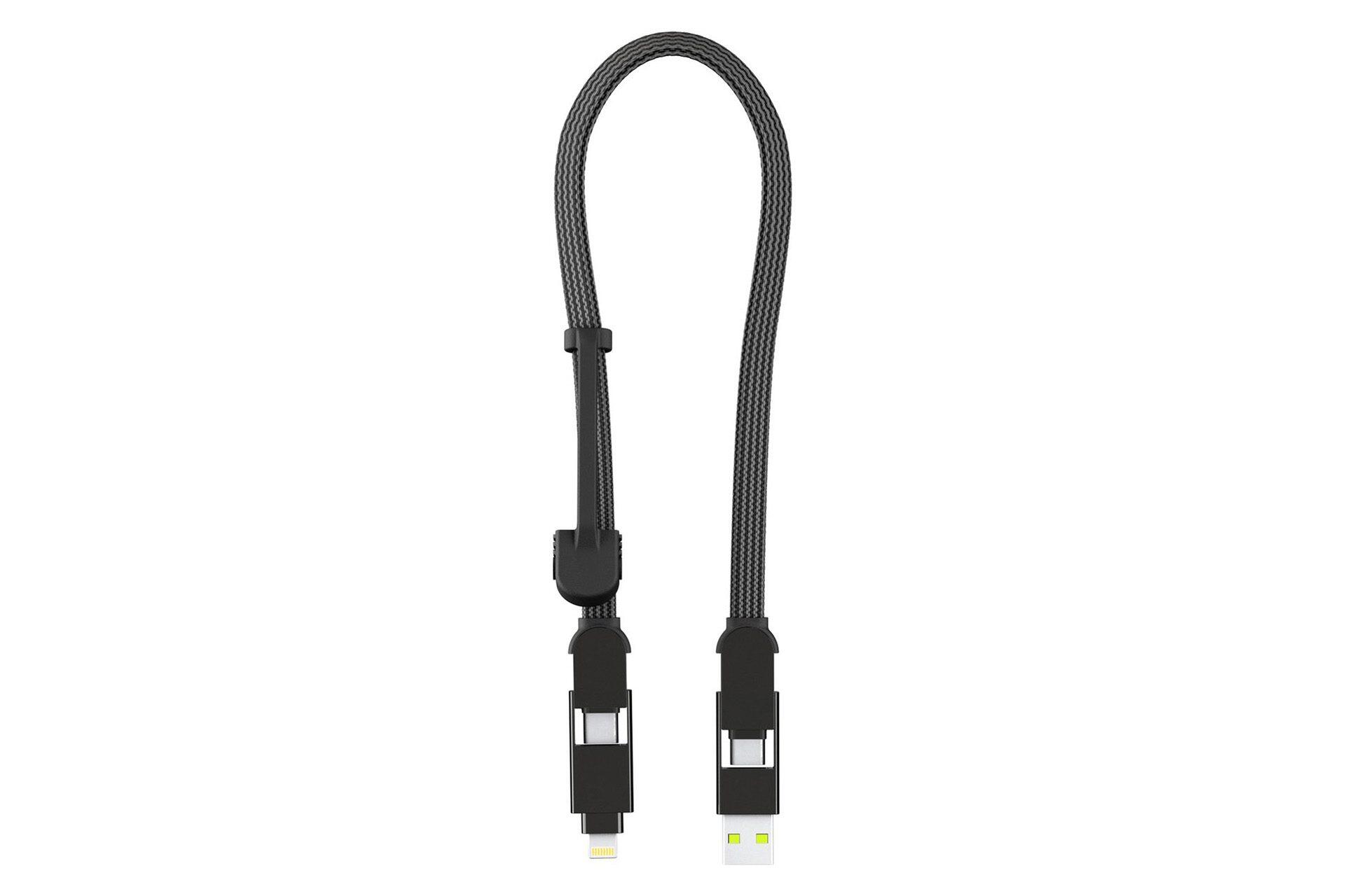 Kabel USB Rolling Square Kabel Rolling Square - inCharge XL 30cm czarny - Gwarancja bezpieczeństwa. Proste raty. Bezpłatna wysyłka od 170 zł.