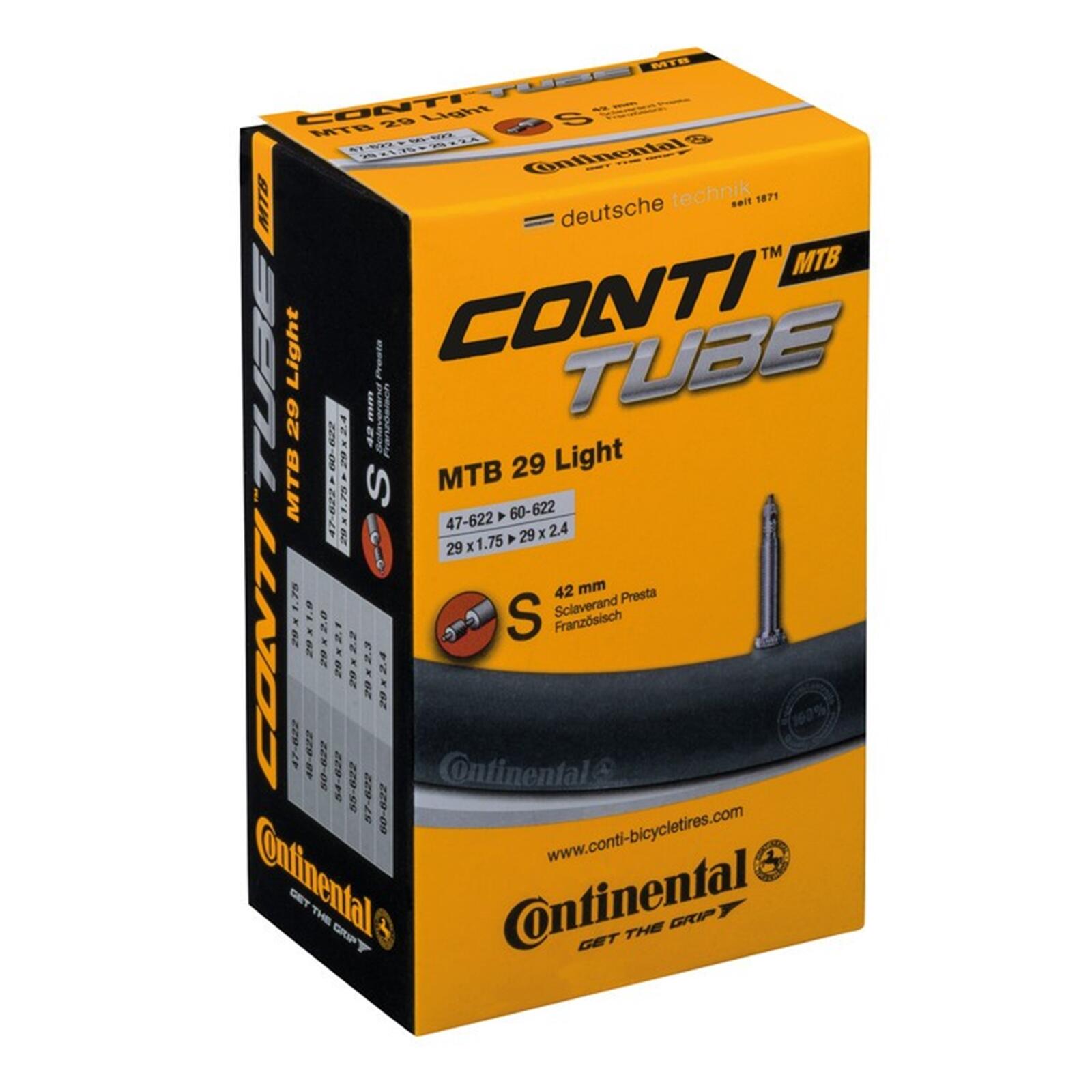 Continental Mtb Av 40 0182331 Dętka Rowerowa, Czarny (868047_29 Zoll)