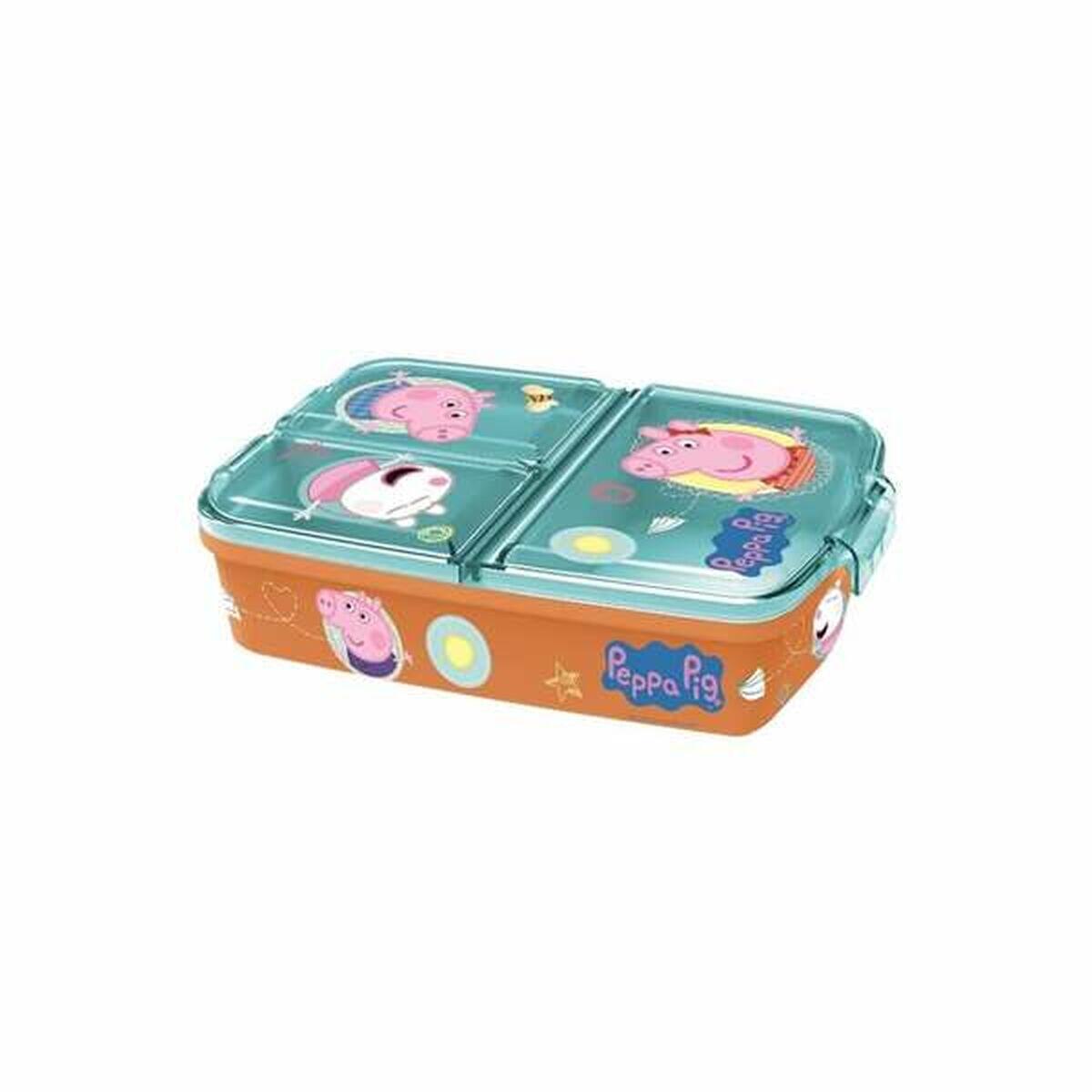 Peppa Pig - Śniadaniówka z przegródkami