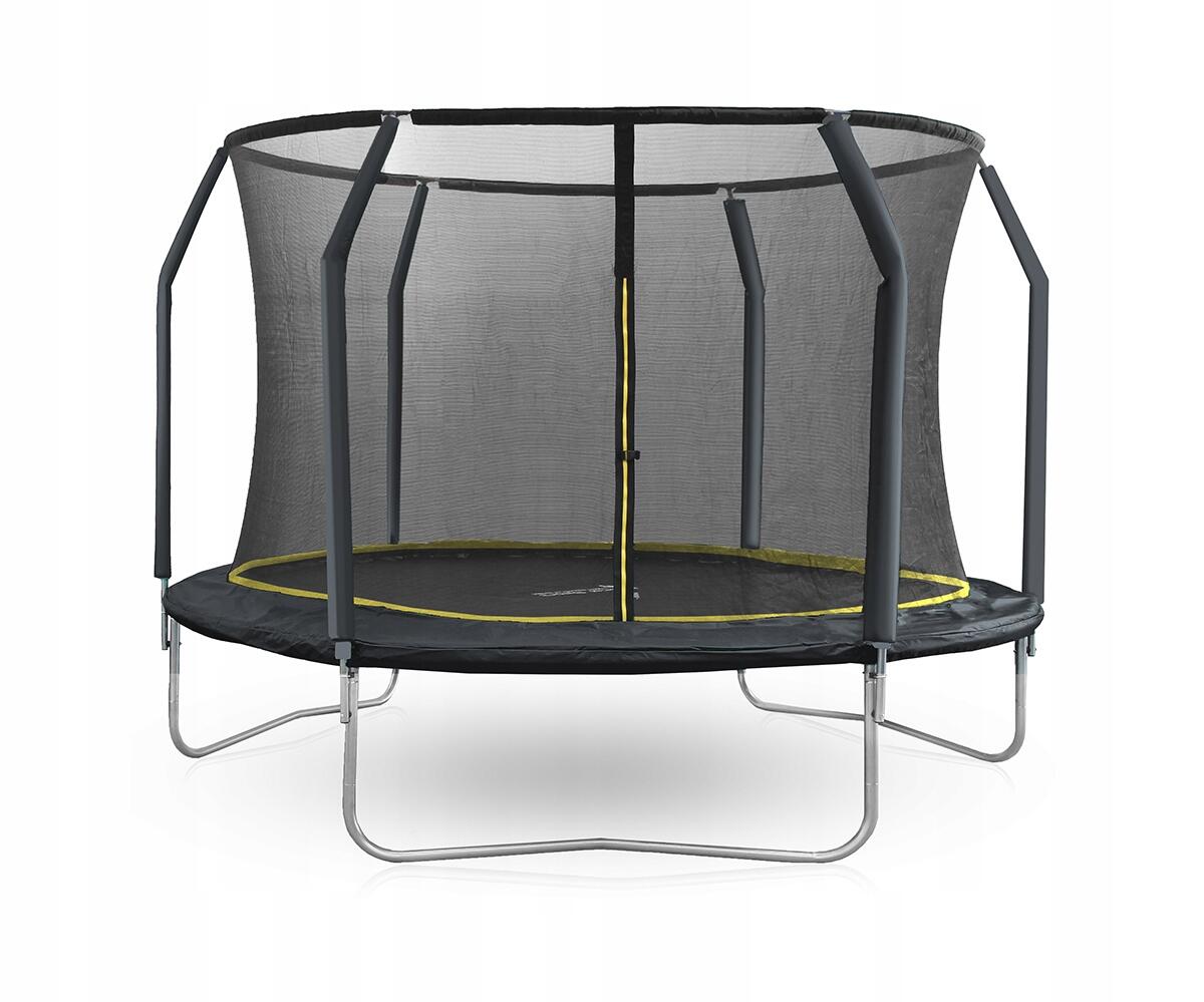 Trampolina Ogrodowa 12FT 374CM PREMIUM z siatką wewnętrzną i drabinką