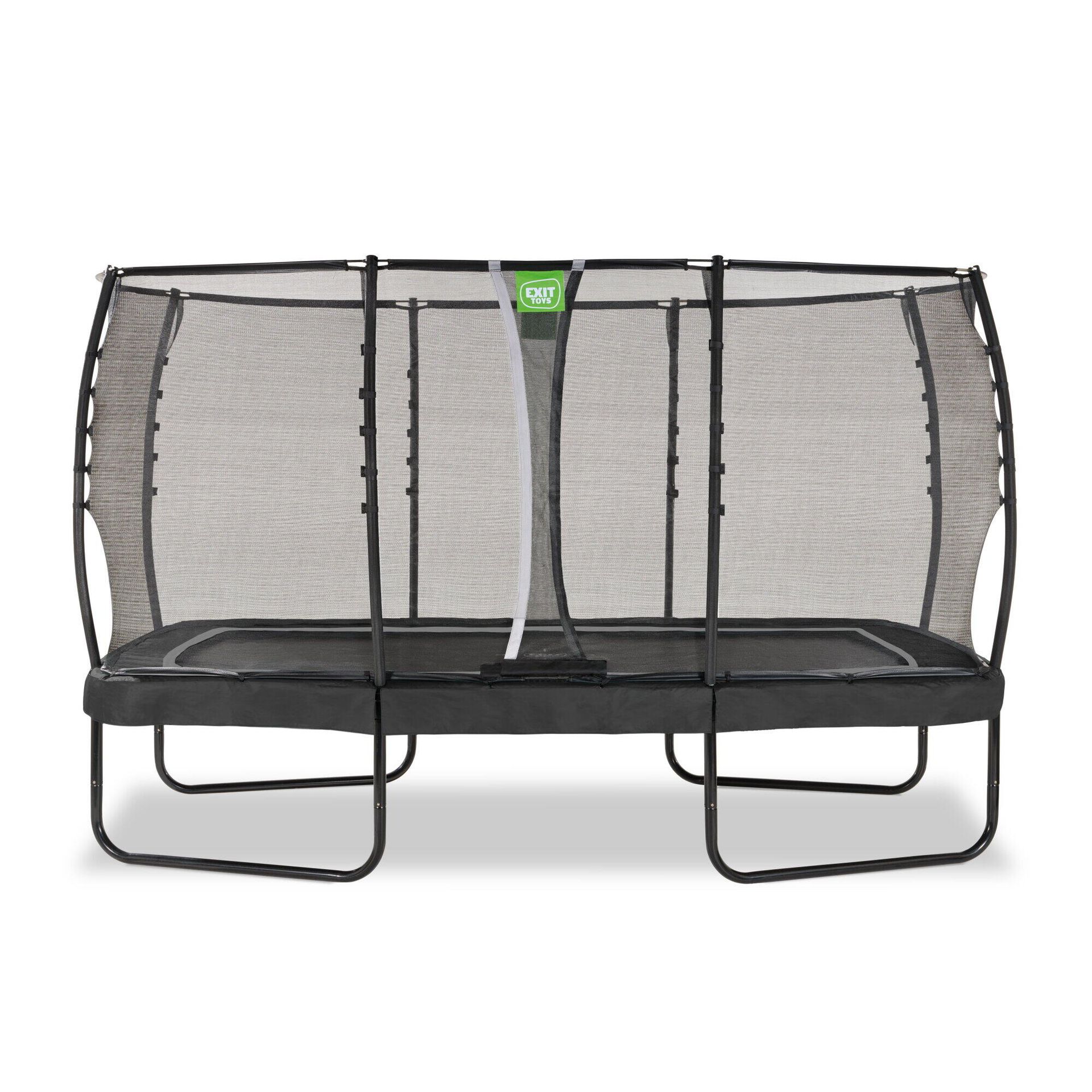 Exit Trampolina ogrodowa Allure Premium 244x427 - Czarna