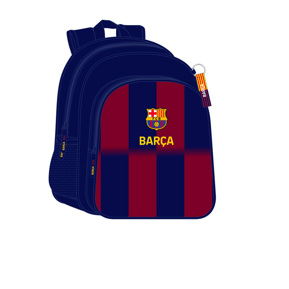 Safta F.C. Barcelona 1. wyposażenie 25/26 - plecak szkolny dla dzieci, plecak dziecięcy, możliwość dostosowania do wózka, idealny dla dzieci w wieku szkolnym, wygodny i wszechstronny, jakość i