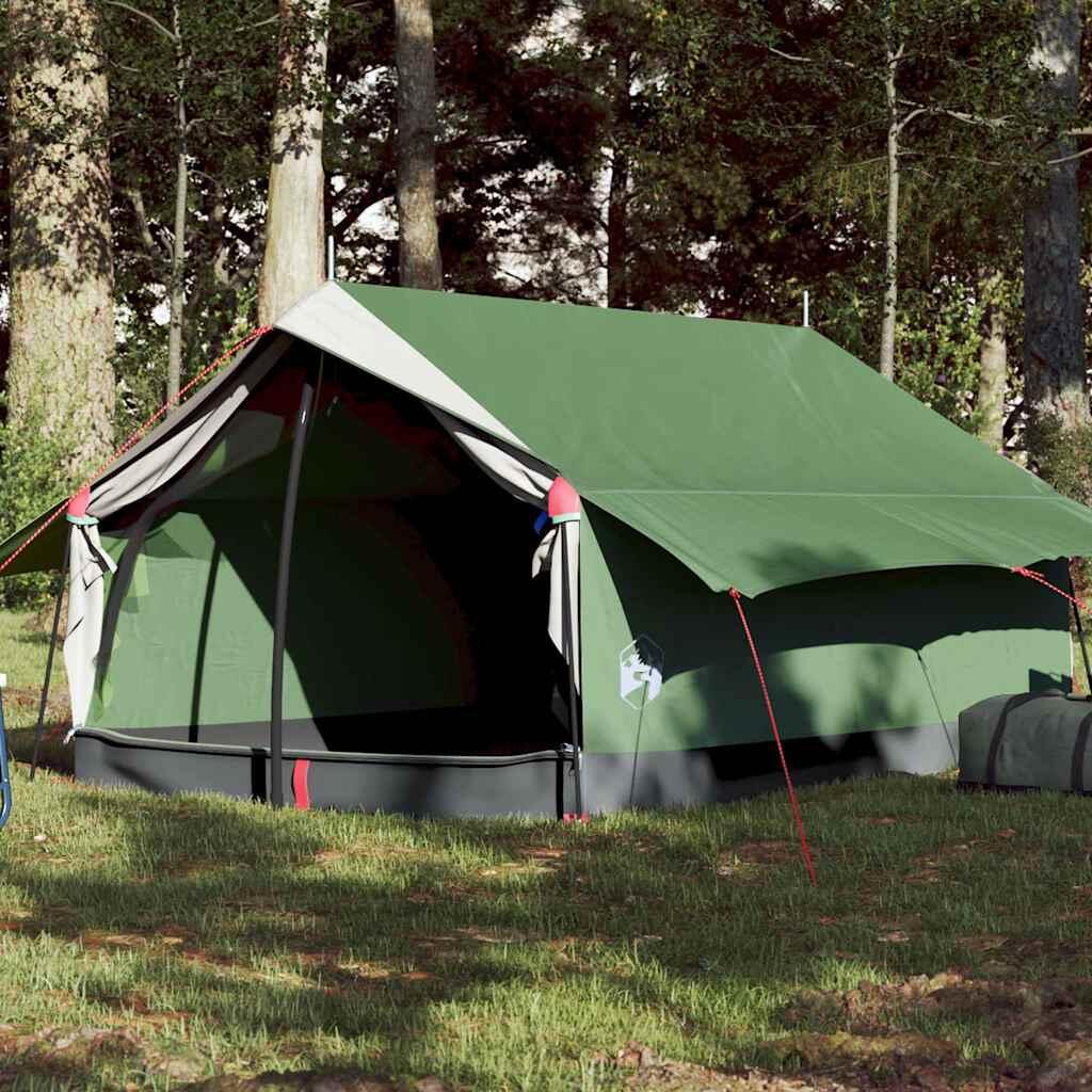 vidaXL Namiot, 2-os., zielony, 193x122x96 cm, tafta 185T