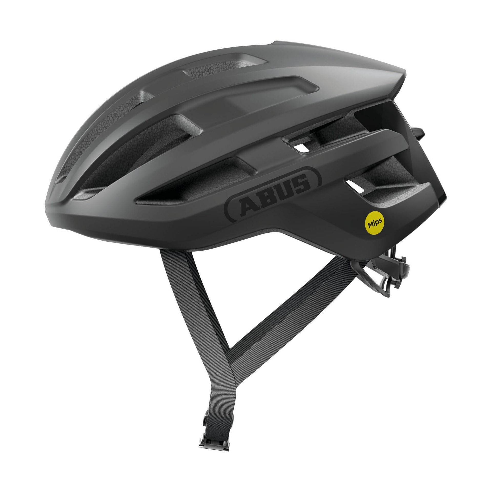 Abus PowerDome MIPS Velvet Black L Kask rowerowy