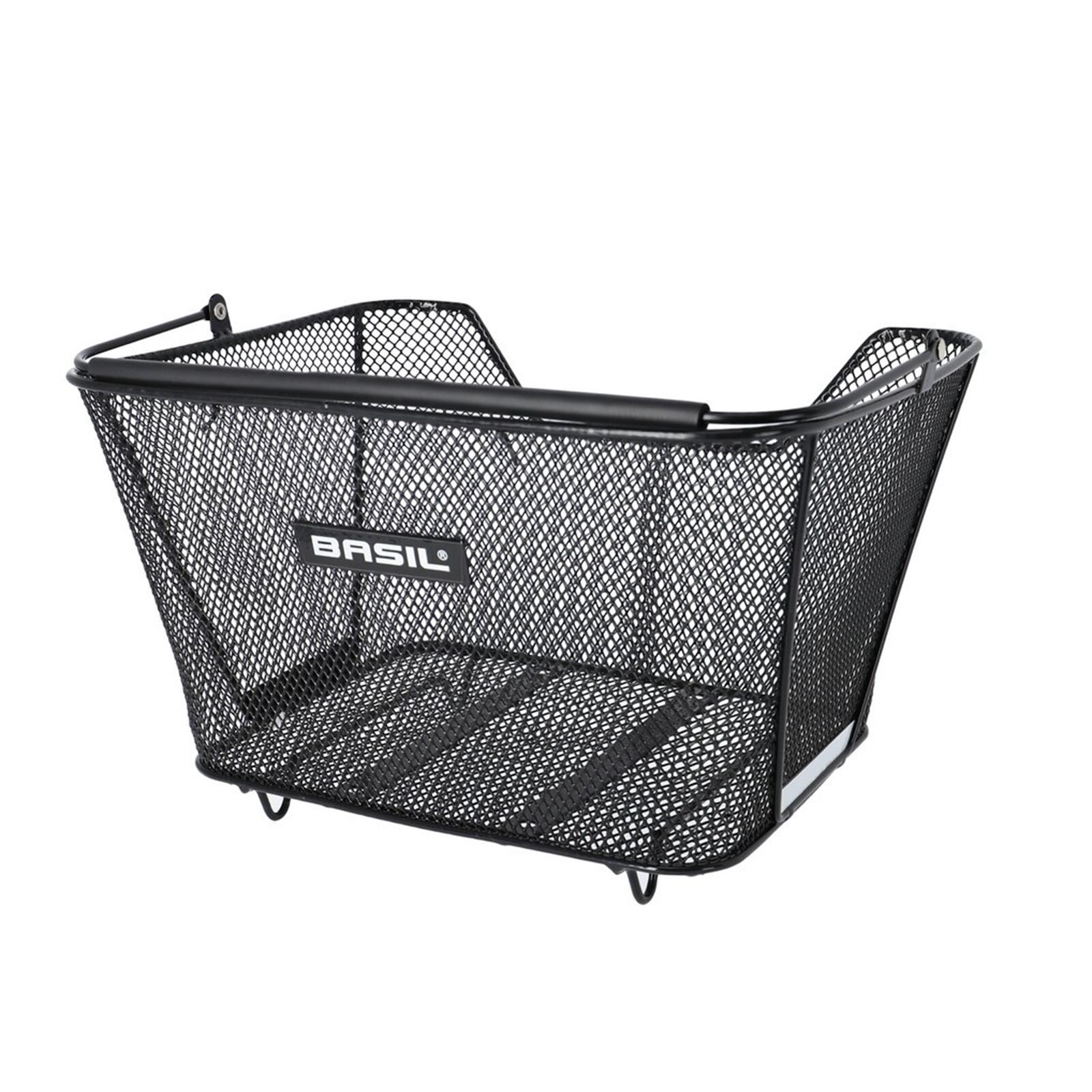 Basil Lesto Rear Wheel Basket, black 2021 Kosze na bagażnik 11267