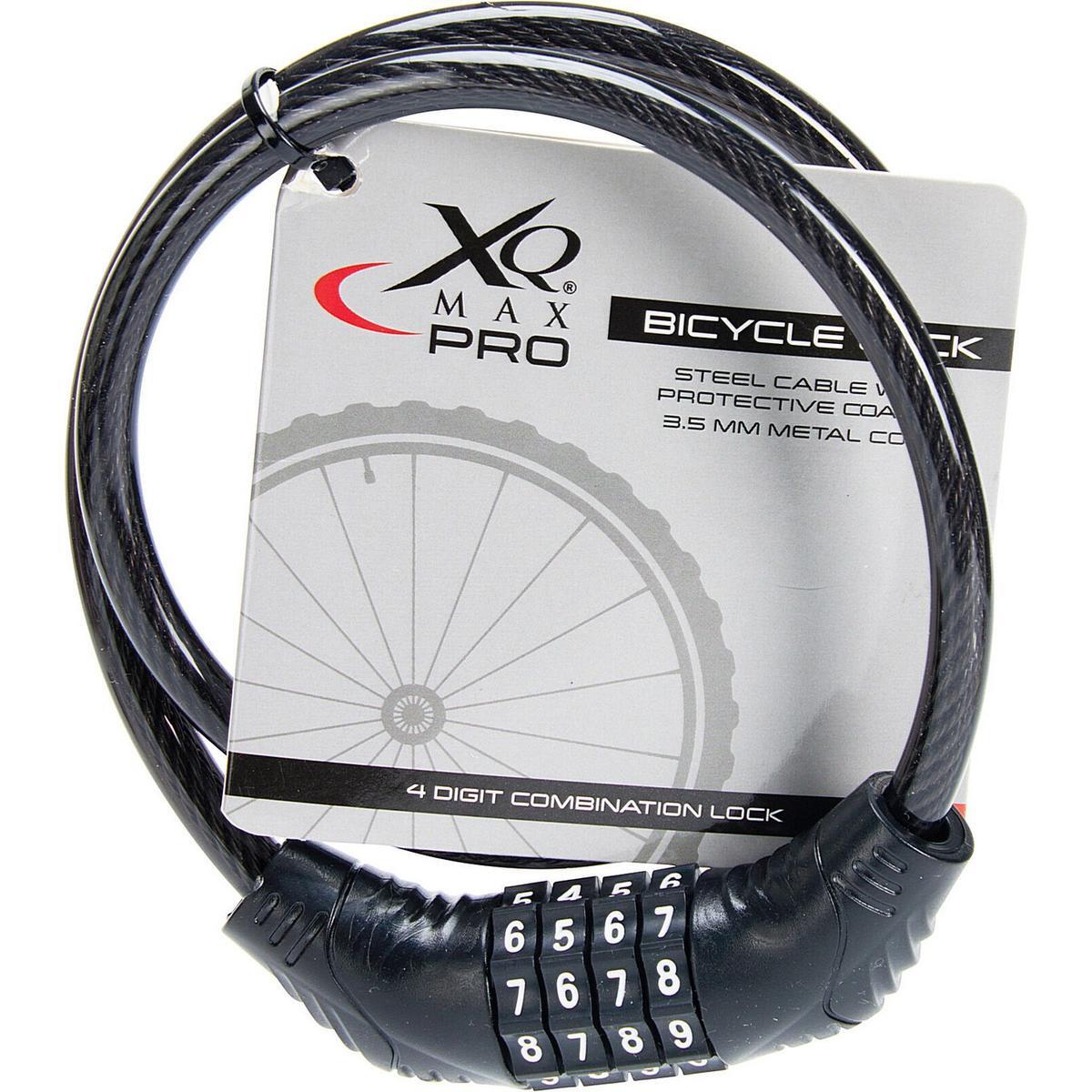 Zapięcie rowerowe XQMAX 468831 Linka Czarny