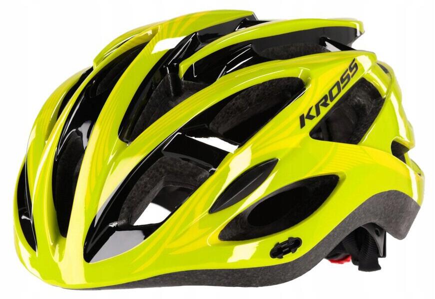 Kross Kask LAKI 212g + daszek, L seledyn poł. T4CKS000008LGR