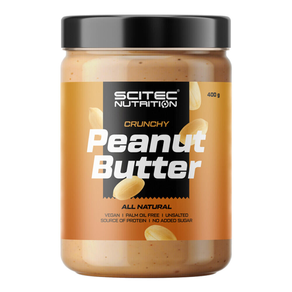 Scitec Nutrition Peanut Butter crunchy krem orzechowy 100% Crunchy 400 g