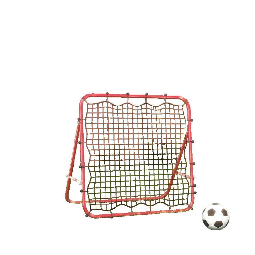 vidaXL Regulowany rebounder piłkarski, 96x80x96 cm, stali i PE
