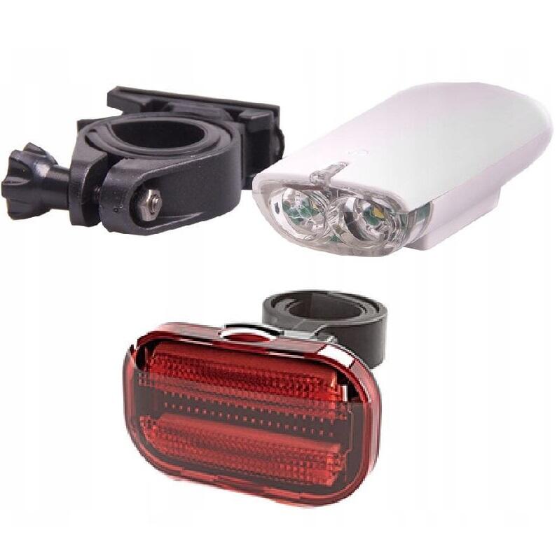 ProFex Zestaw lampek 2 SUPER LED+15CHIP LED Biały >  | ODBIÓR W 29 MIN | DOGODNE RATY 