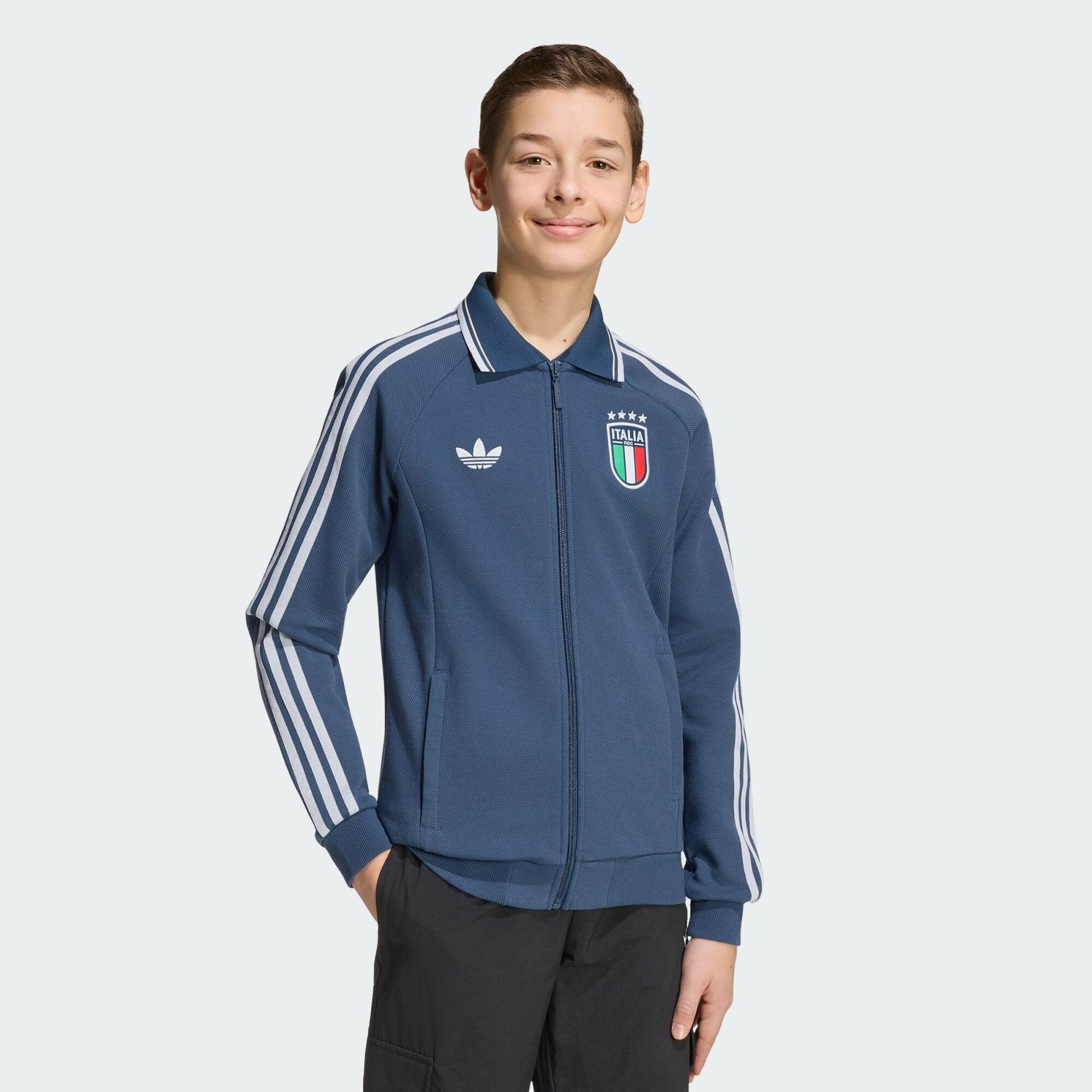 Dziecięca wyjazdowa bluza reprezentacyjna Włochy