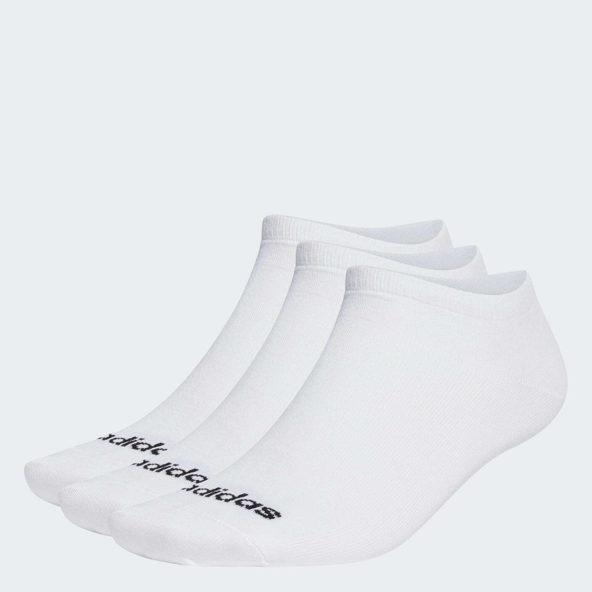 Cienkie skarpetki przed kostkę Linear – 3 pary