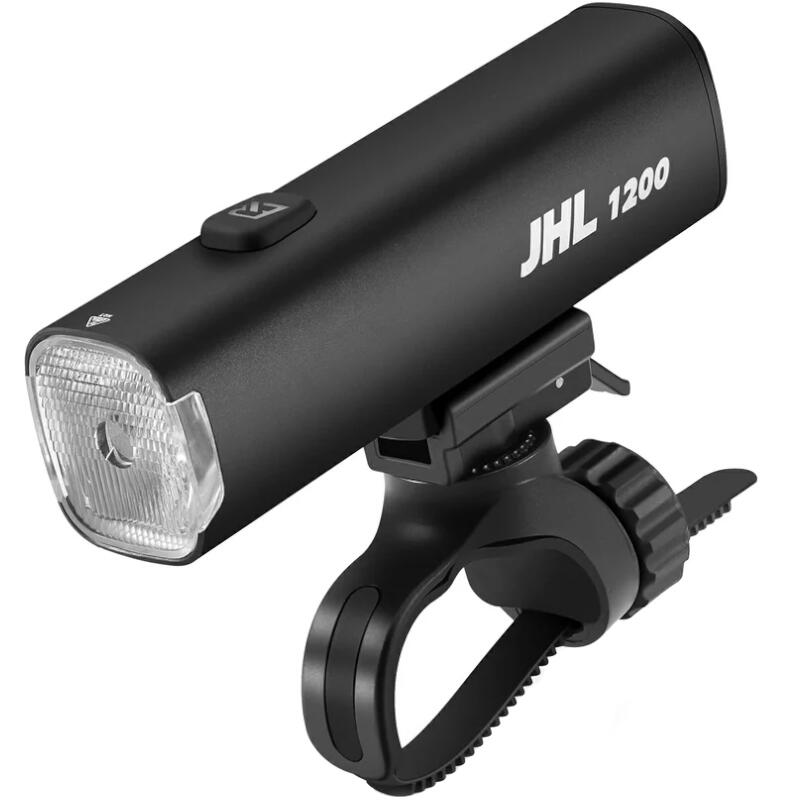 Lampka rowerowa przednia aluminiowa z odcięciem Rockbros JHL1200 aero