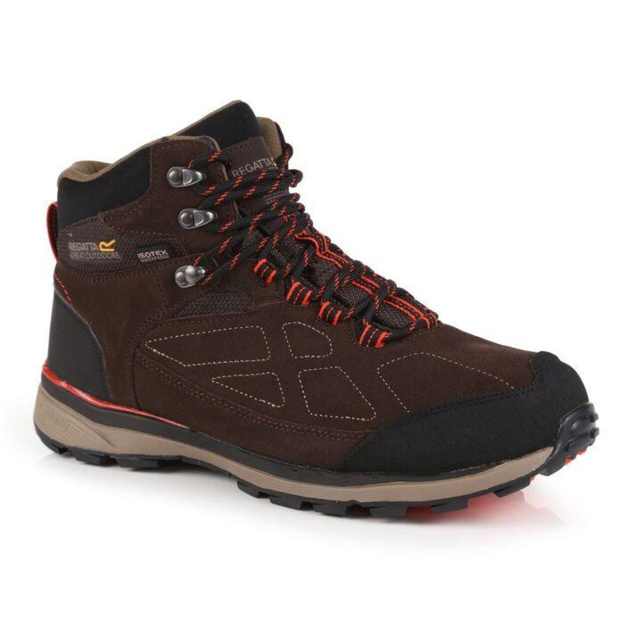 Regatta Męskie Buty Trekkingowe Samaris Suede Brązowy, Rozmiar: 41