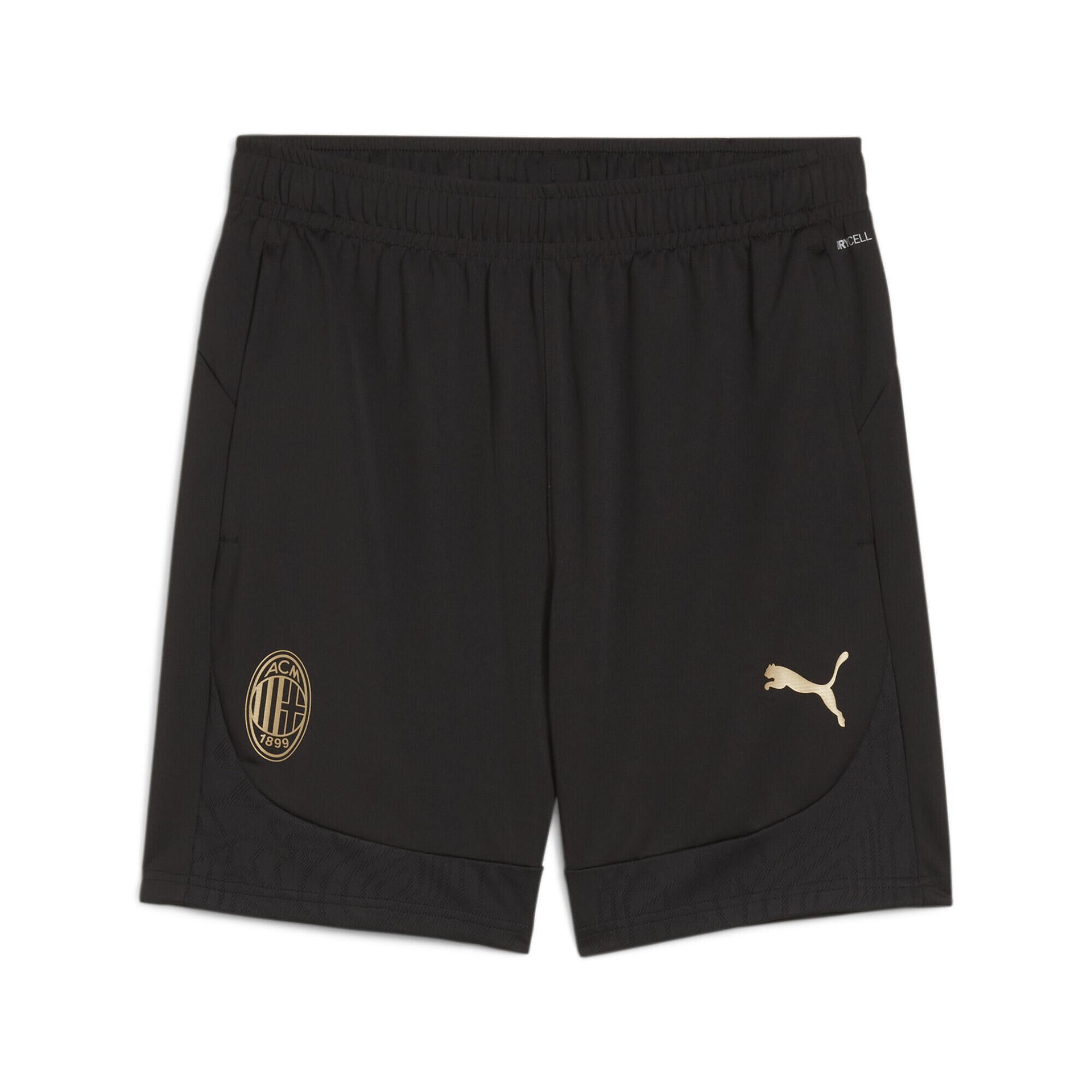 Męskie szorty treningowe AC Milan PUMA Black For All Time Red