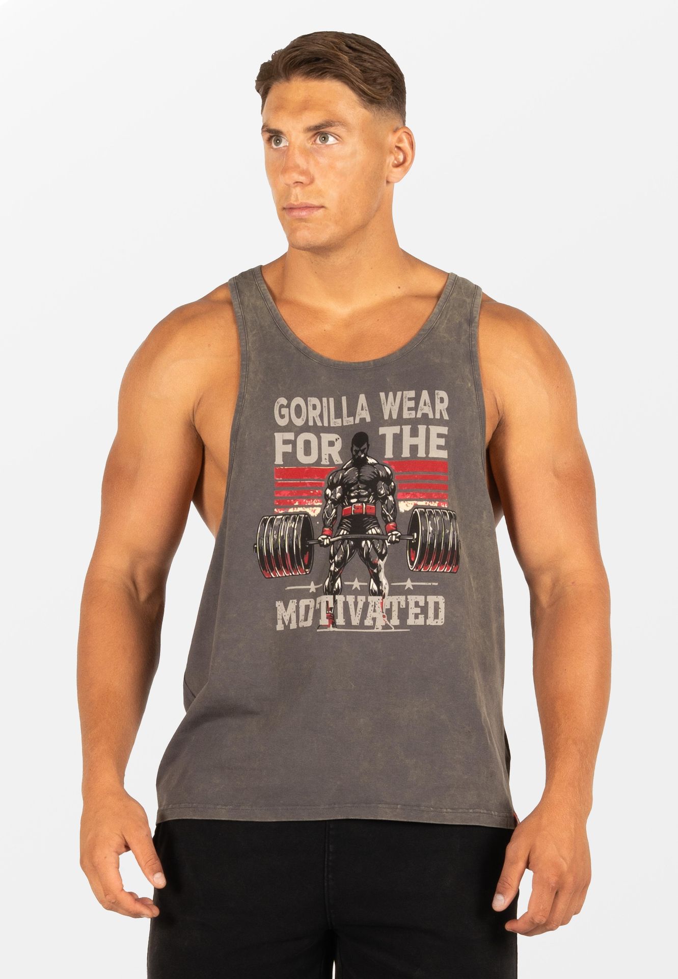 Churchill Stringer - Washed Szary