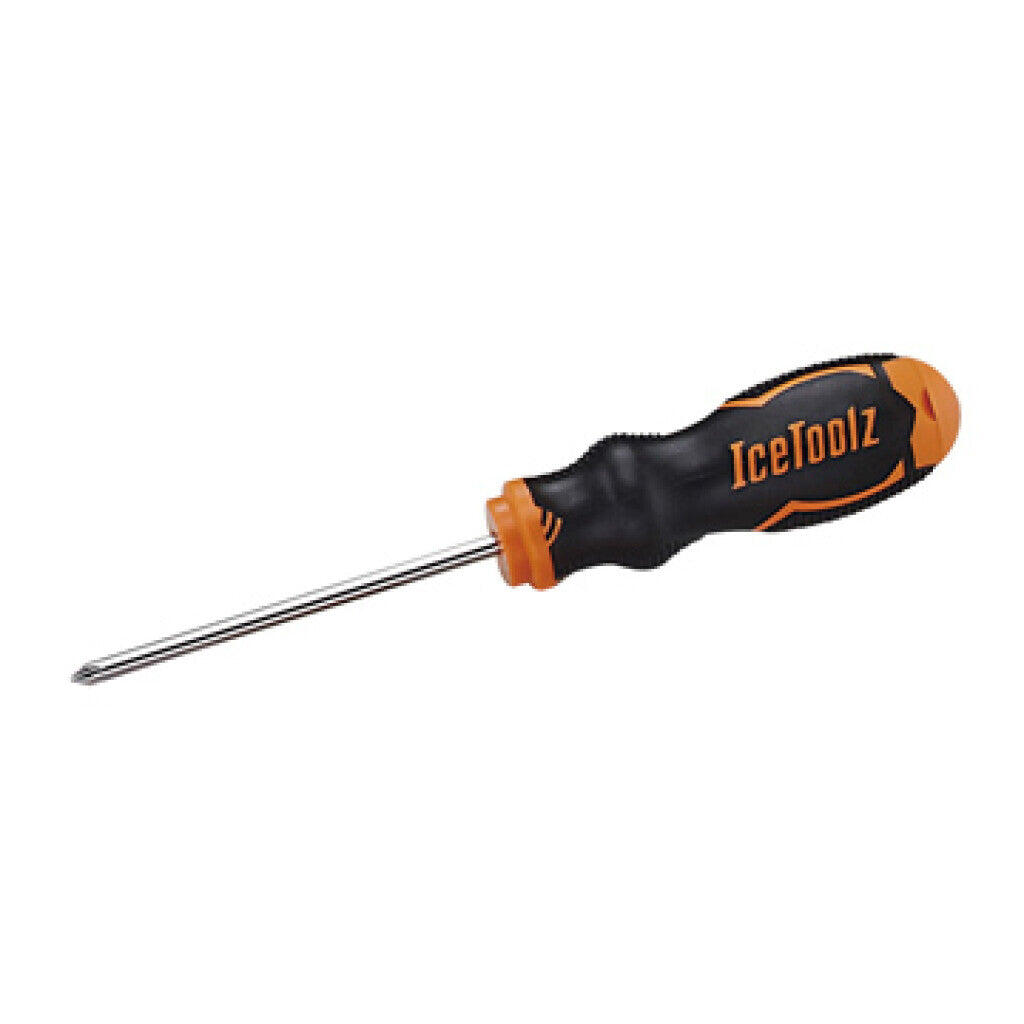 Śrubokręt krzyżakowy PH0 magnetyczny IceToolz 10 cm