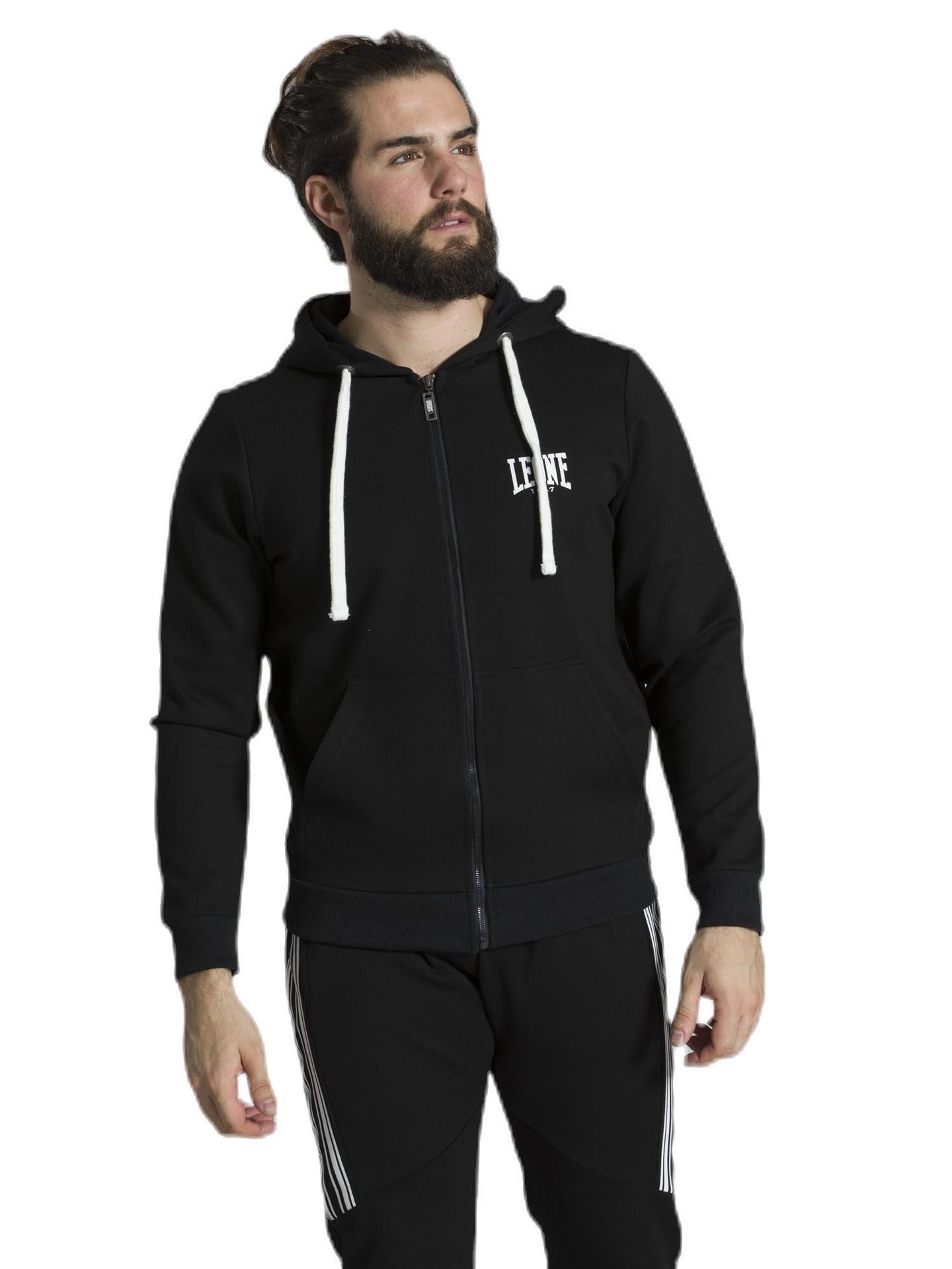 Bluza z nylon z kaptur na co dzień na siłownię