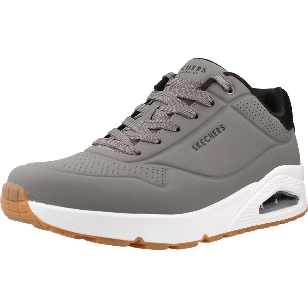 Buty SKECHERS UNO - SUITED ON AIR Szary