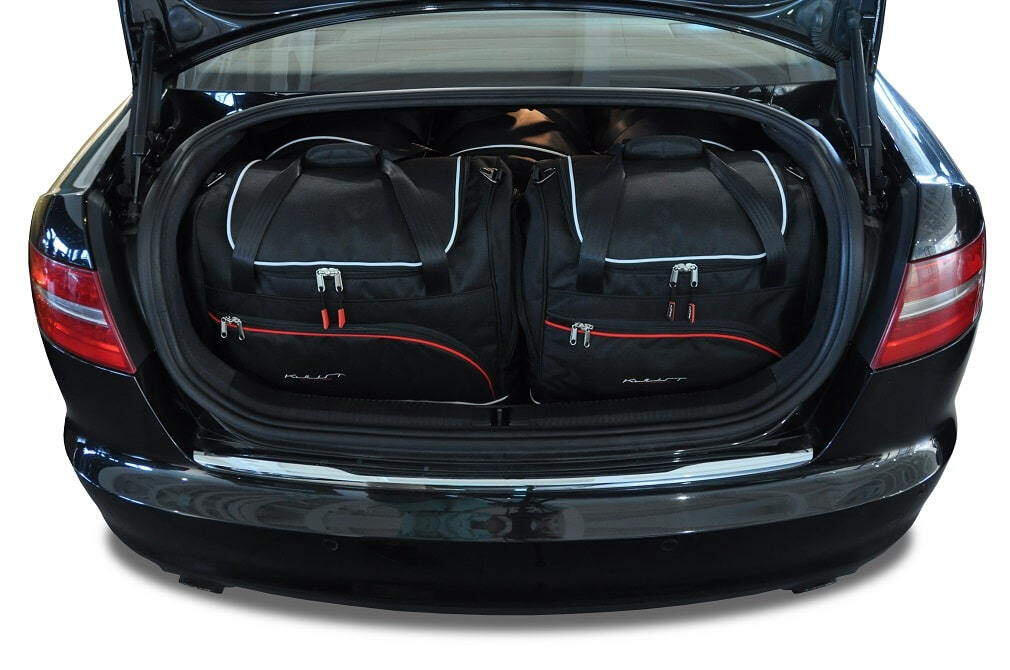 Kjust Carbags Car Bags zestaw kieszenie na wymiar torby zwijane Audi A6 Sedan C6, 2004  2011  kjust univ