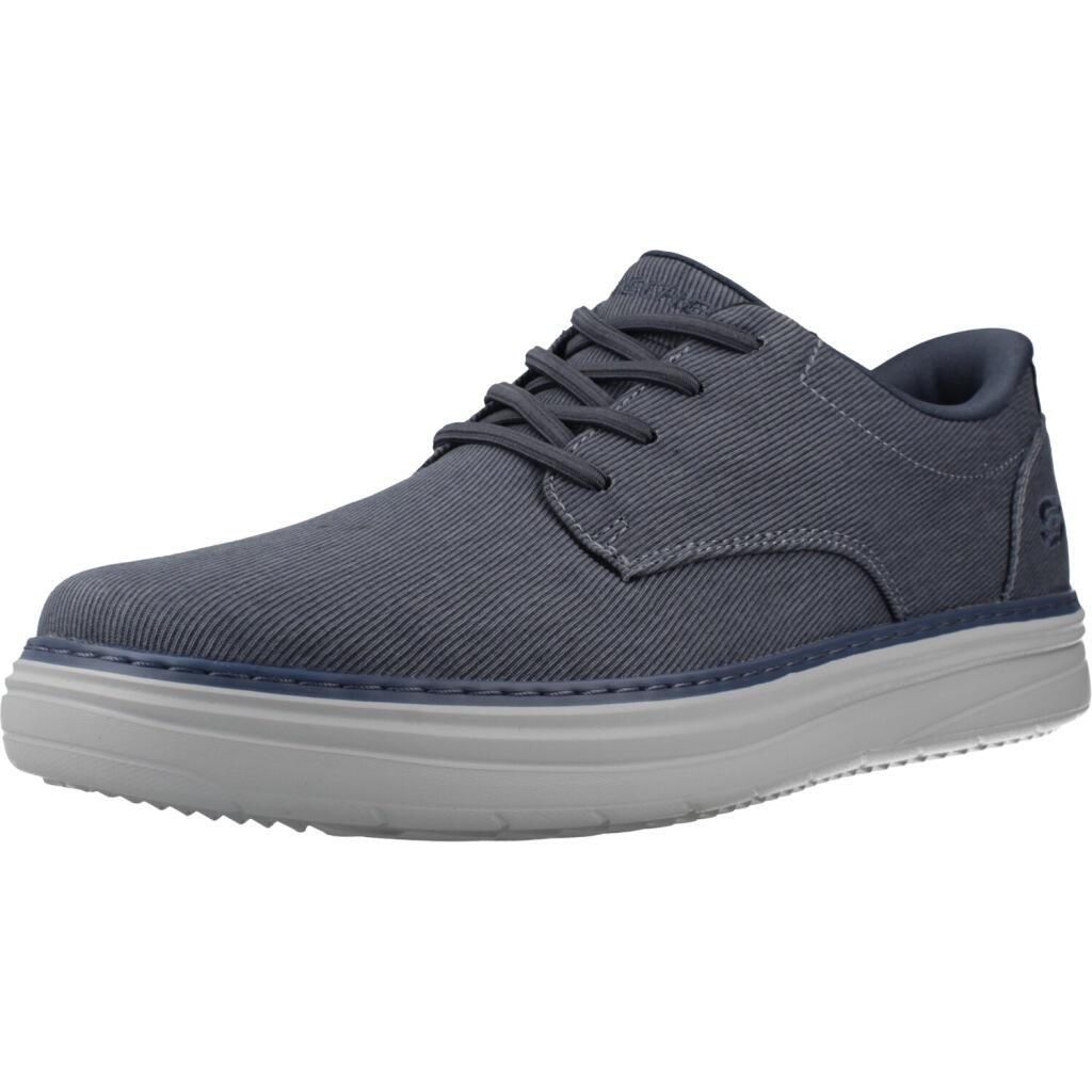Buty SKECHERS HYLAND JUSTINO Niebieski