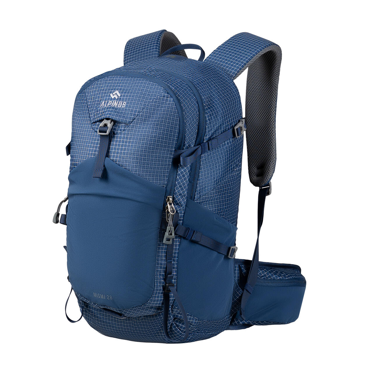 Plecak Turystyczny Alpinus Mismi W Góry Z Pokrowcem Trekking Czarny 28L