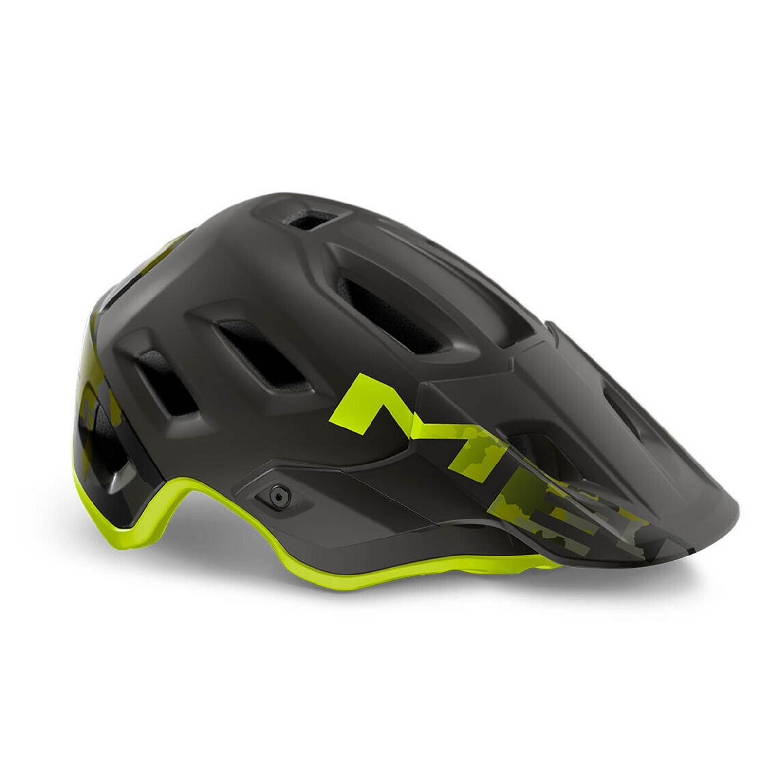 MET Roam MIPS Kask rowerowy, camo/lime green matte S | 52-56cm 2021 Kaski MTB 57002156
