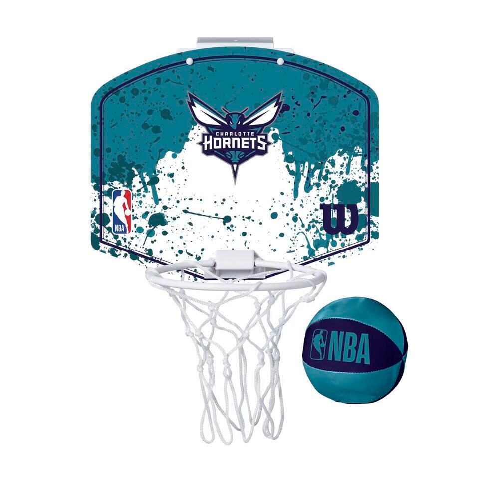 Zestaw do mini-koszykówki Wilson NBA Team Mini Hoop Charlotte Hornets