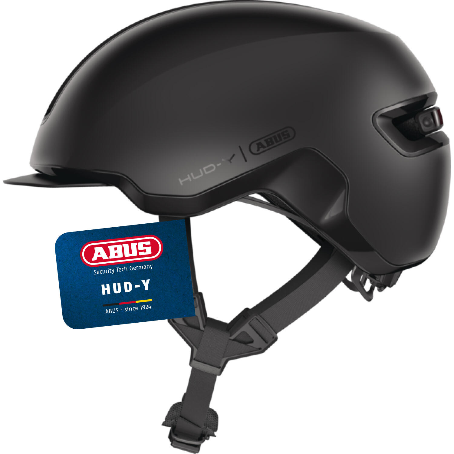 Abus Hud-Y Helmet, czarny M | 54-58cm 2022 Kaski rowerowe 66947