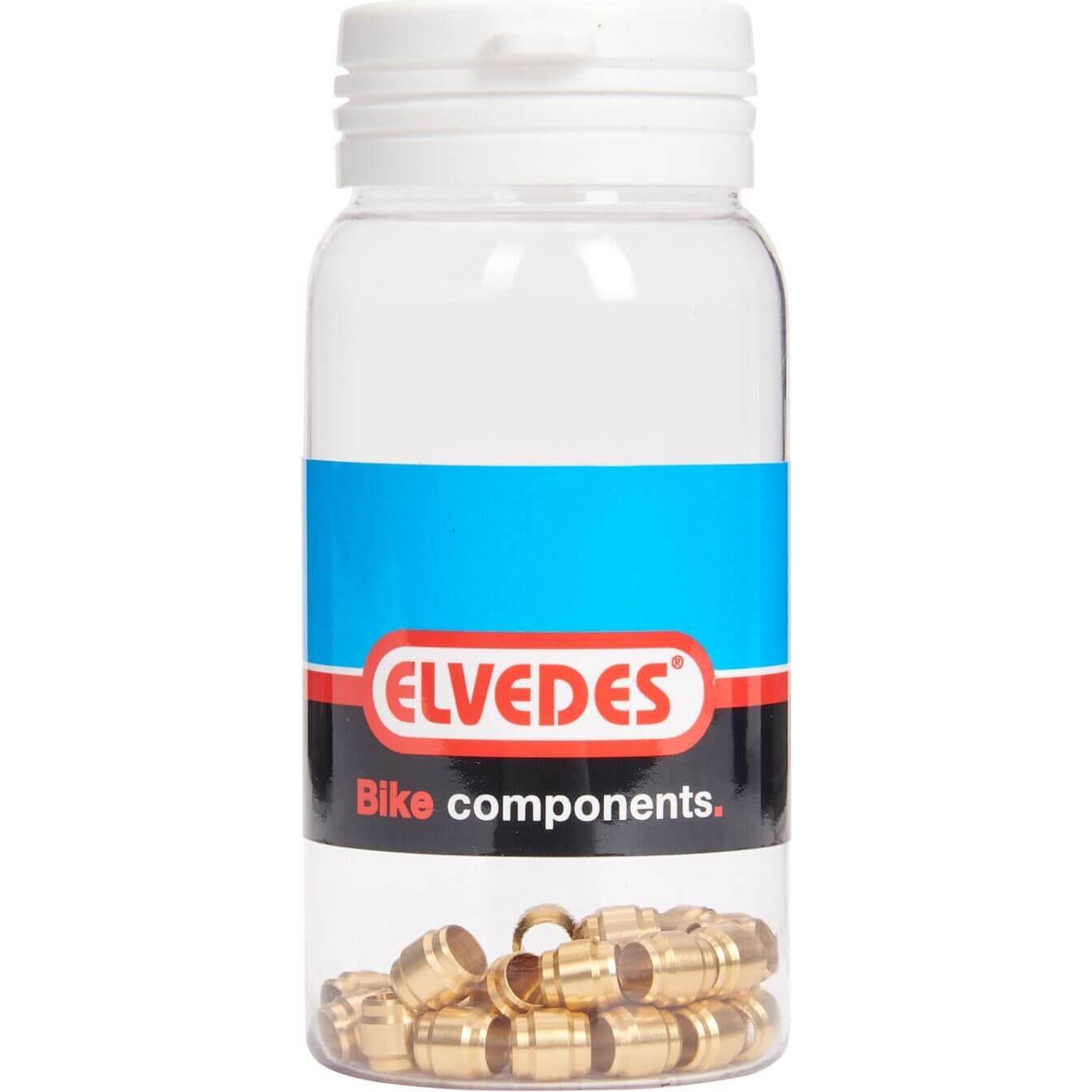 Oliwki z hamulcem tarczowym Elvedes Brass (x40)