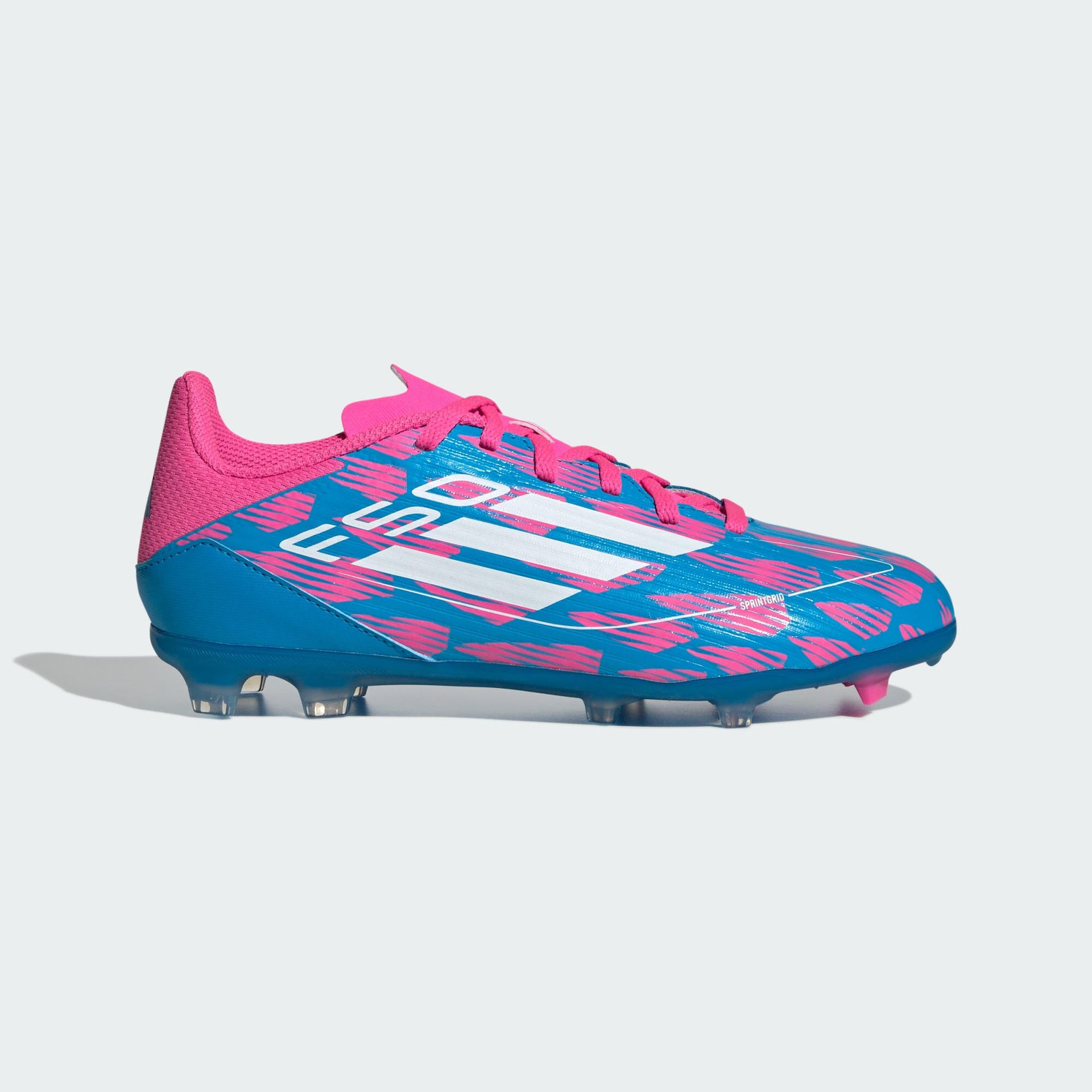 Buty adidas F50 League Jr FG/MG IF1377 czerwony 37 1/3