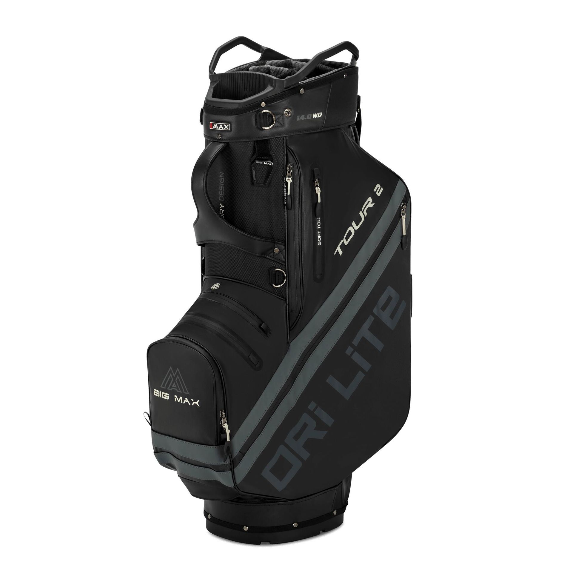 Torba golfowa typu cart bag Big Max Dri Lite Tour 2 Black/Olive/Off White