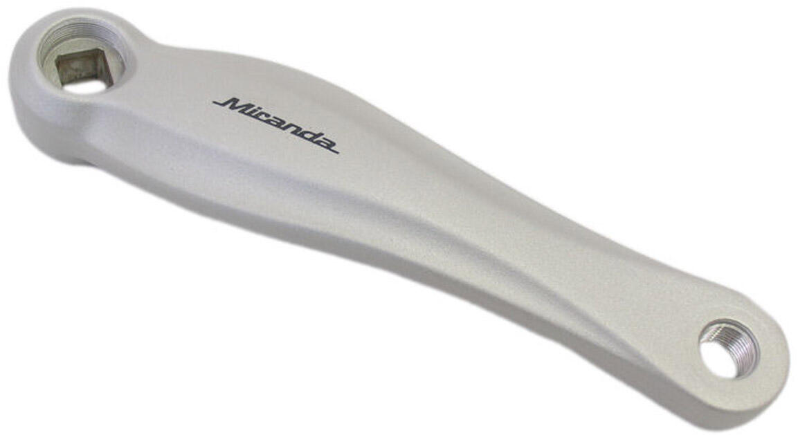 Korba lewa Miranda 170 mm aluminium srebrna - kompatybilna z Gazelle