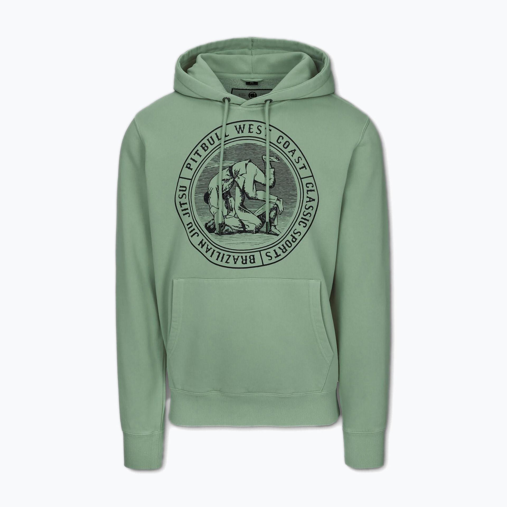 PITBULL Washed Vintage BJJ '25 - Washed Green S