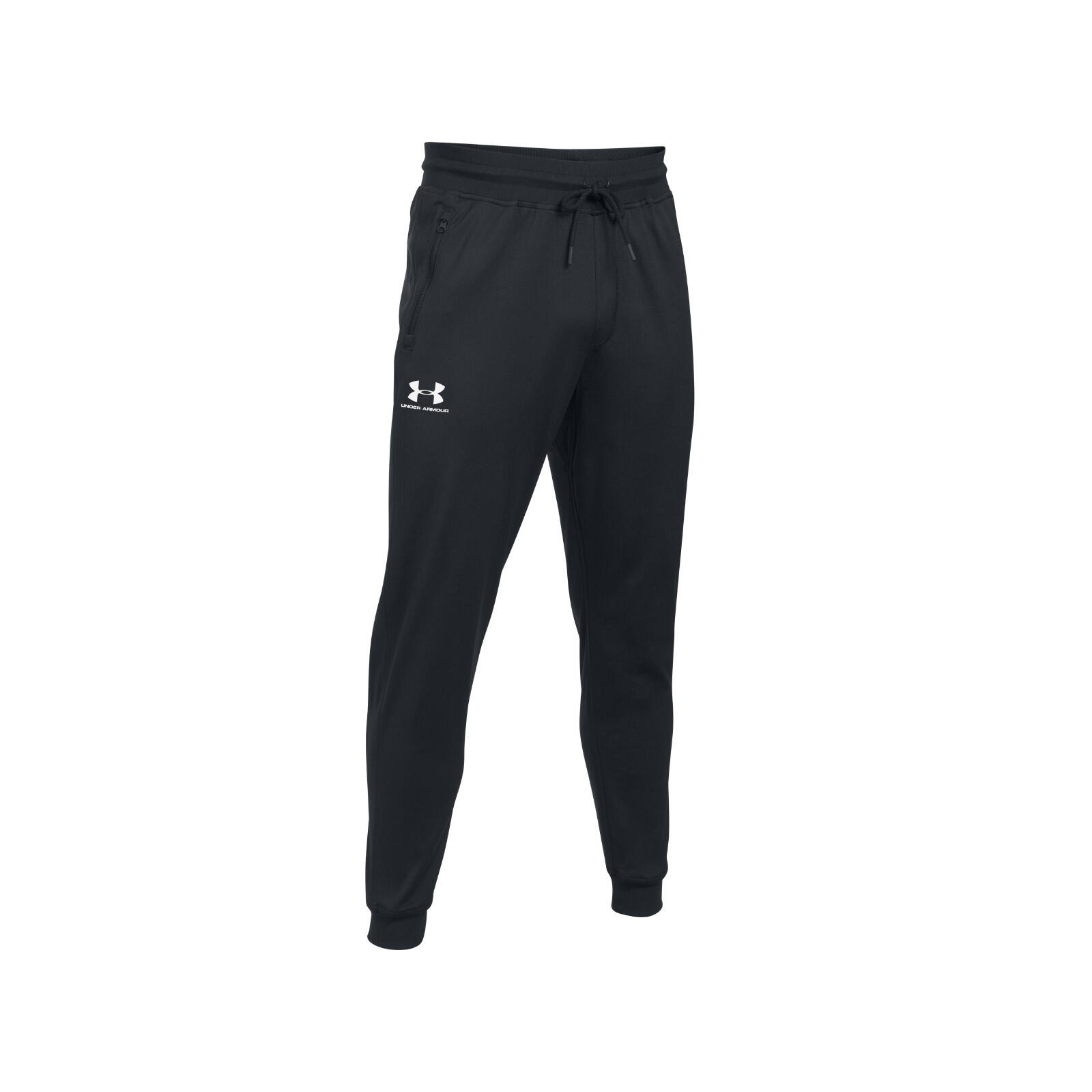 Under Armour Spodnie dresowe Ua Sportstyle 1290261 Czarny Relaxed Fit
