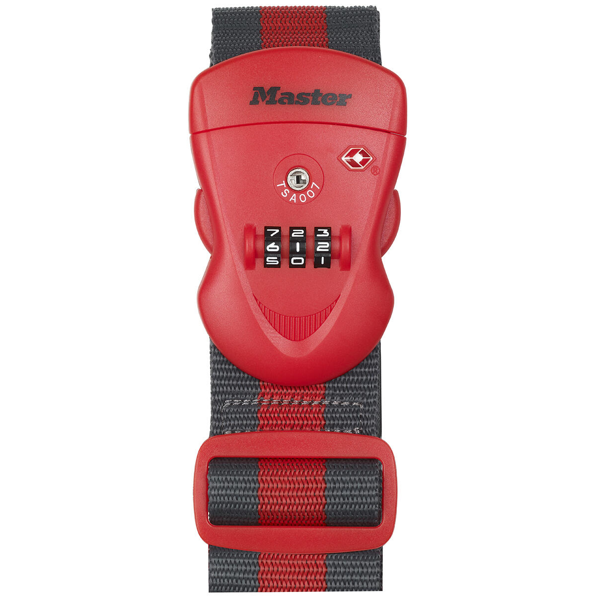 Master Lock pasek z zamkiem szyfrowym bagaż, fa003550702 4702EURDRED