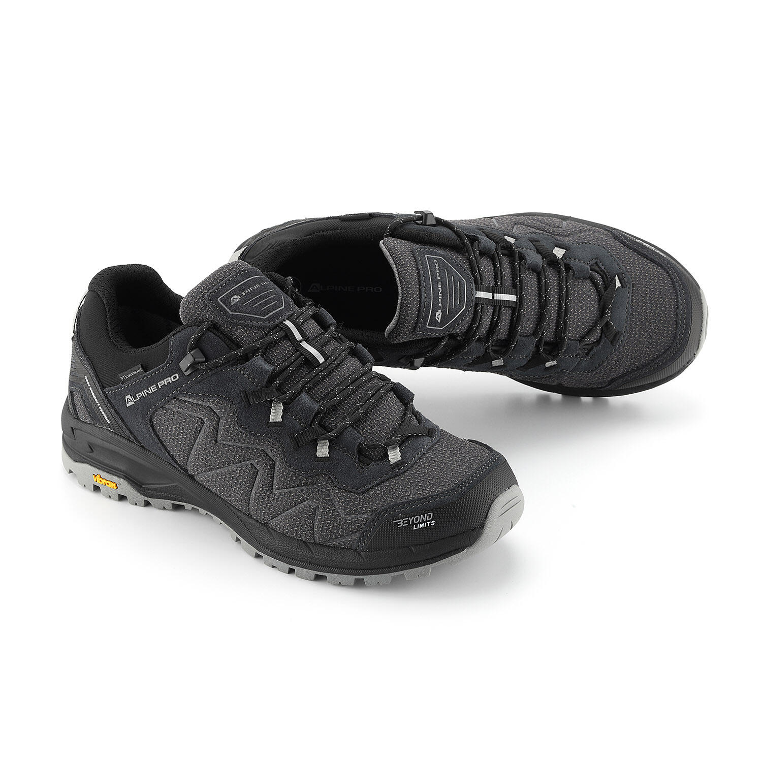 Buty trekkingowe Alpine Pro Ibane 3 Rozmiar butów (UE): 45 / Kolor: czarny