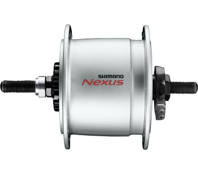 Shimano Piasta Z Dynamem 36H Srebrna 4524667671992
