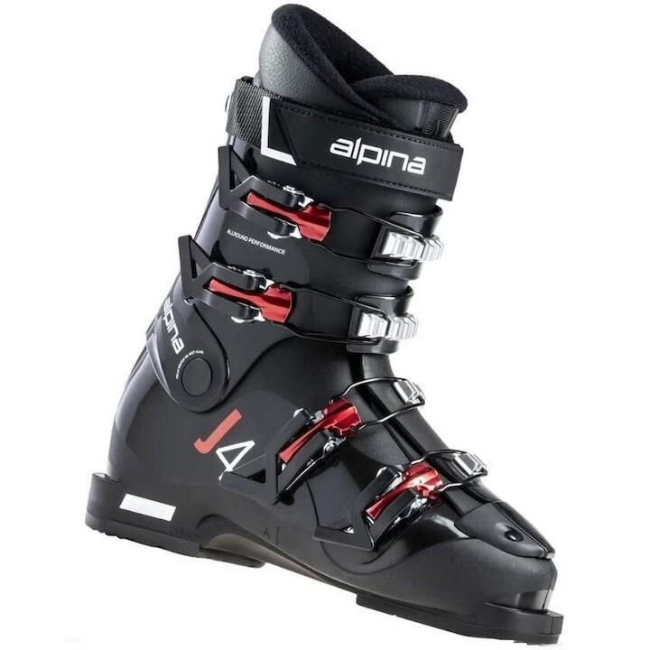 Buty narciarskie ALPINA J4, Czarny, Dziecięce