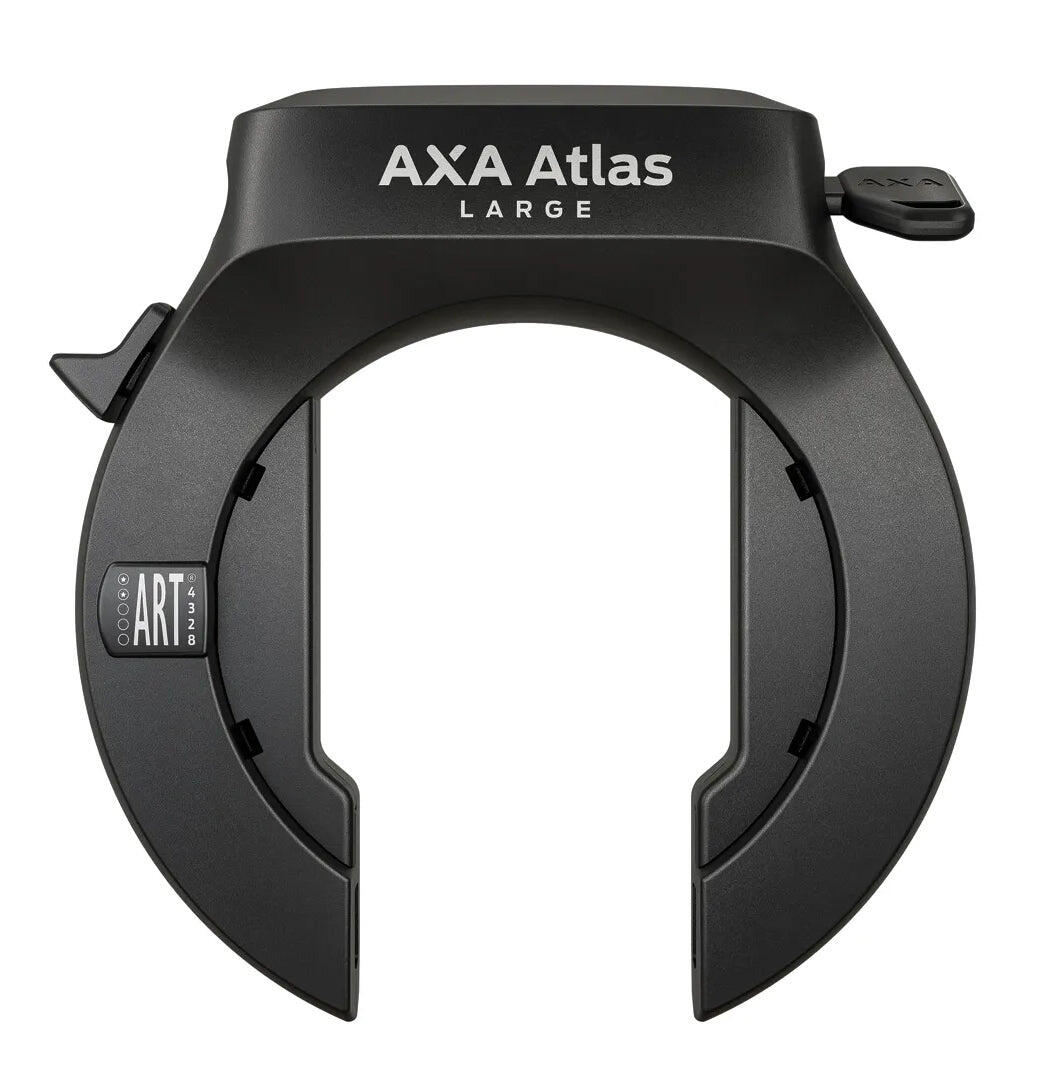 AXA Atlas Large zamek pierścieniowy 72,5 mm - czarny