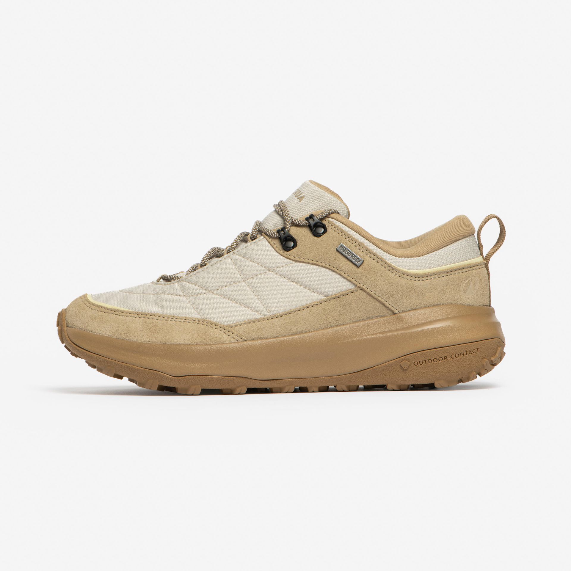 Buty turystyczne damskie Quechua NH500 skóra wodoodporne