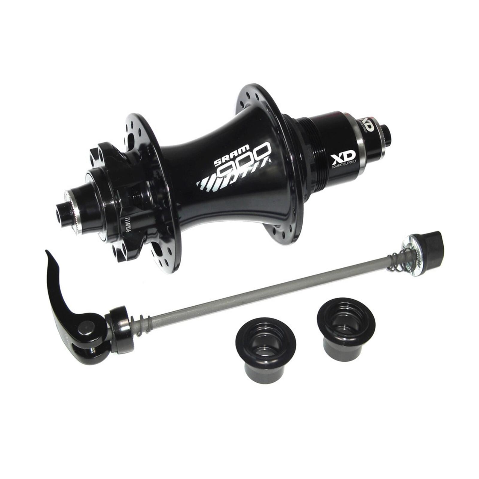 Sram 900-z tyłu 32 otworów, czarna, Disc, piasta (XDL Driver) 11-krotnie, czapki z daszkiem w zestawie QR i 12 X 142 MM,,,,, 00.2018.013.012,,,,, Black, One Size 00.2018.013.012