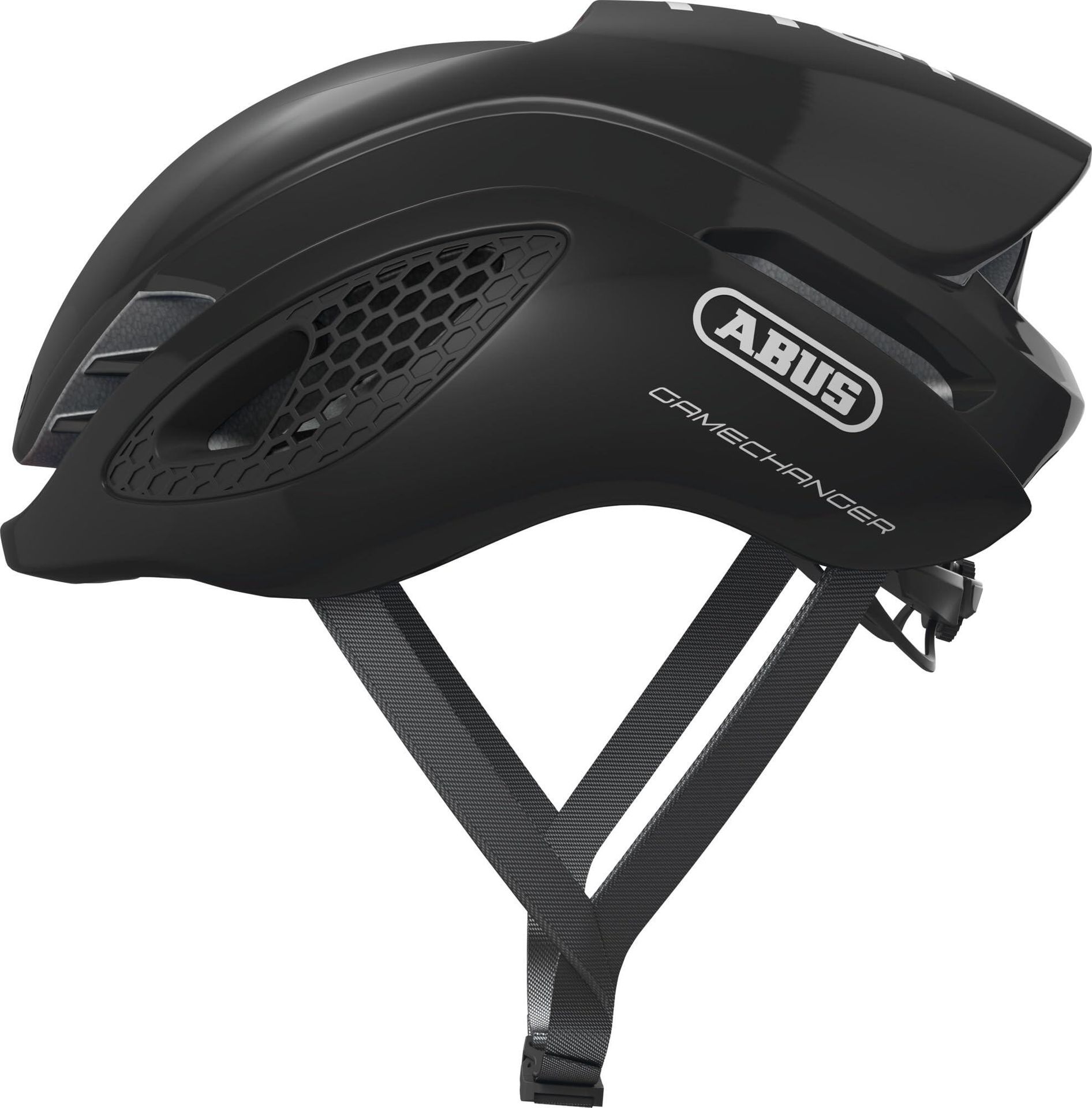 Abus GameChanger Kask, shiny black M | 52-58cm 2021 Kaski szosowe 40267