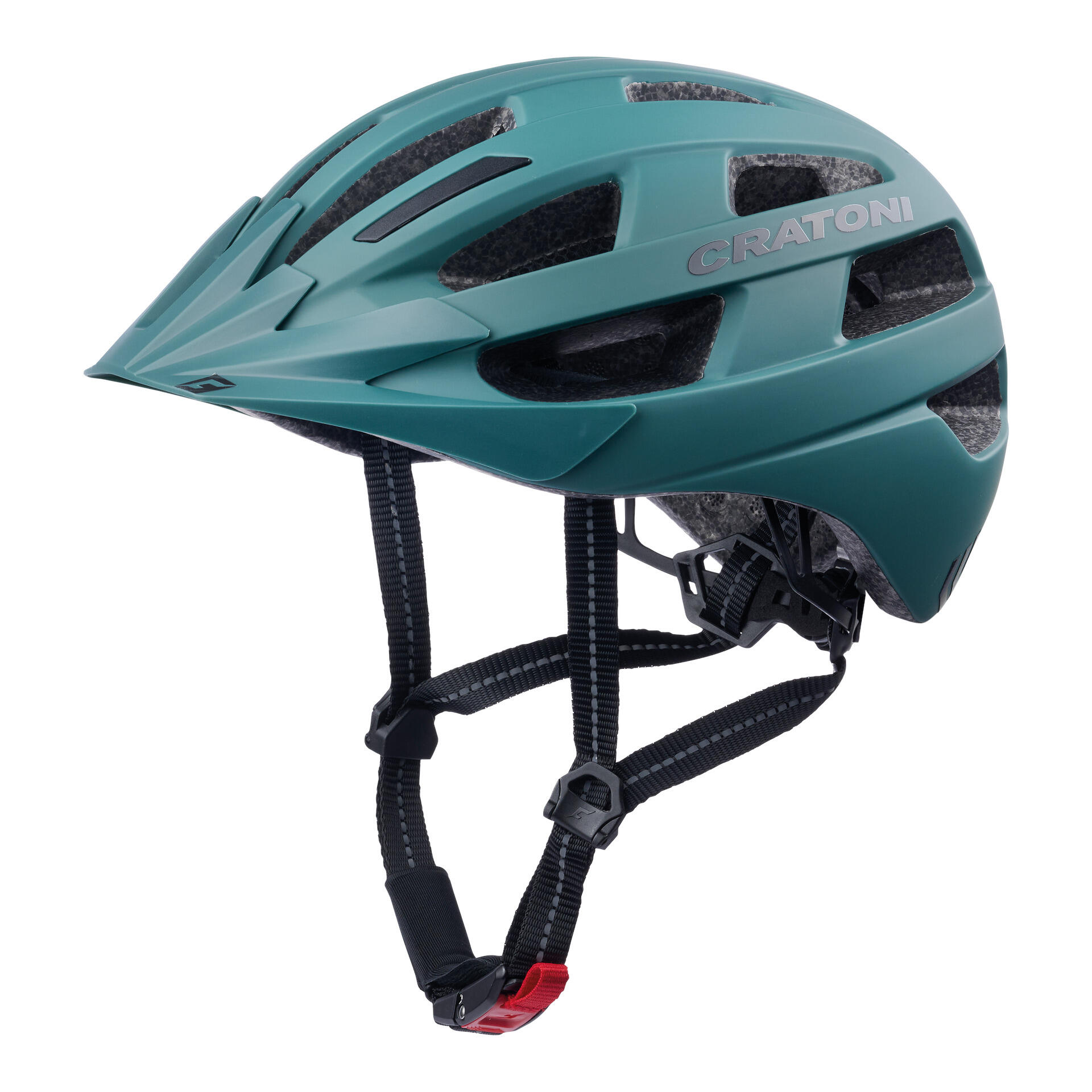 City - kask rowerowy Velo-X, zielony