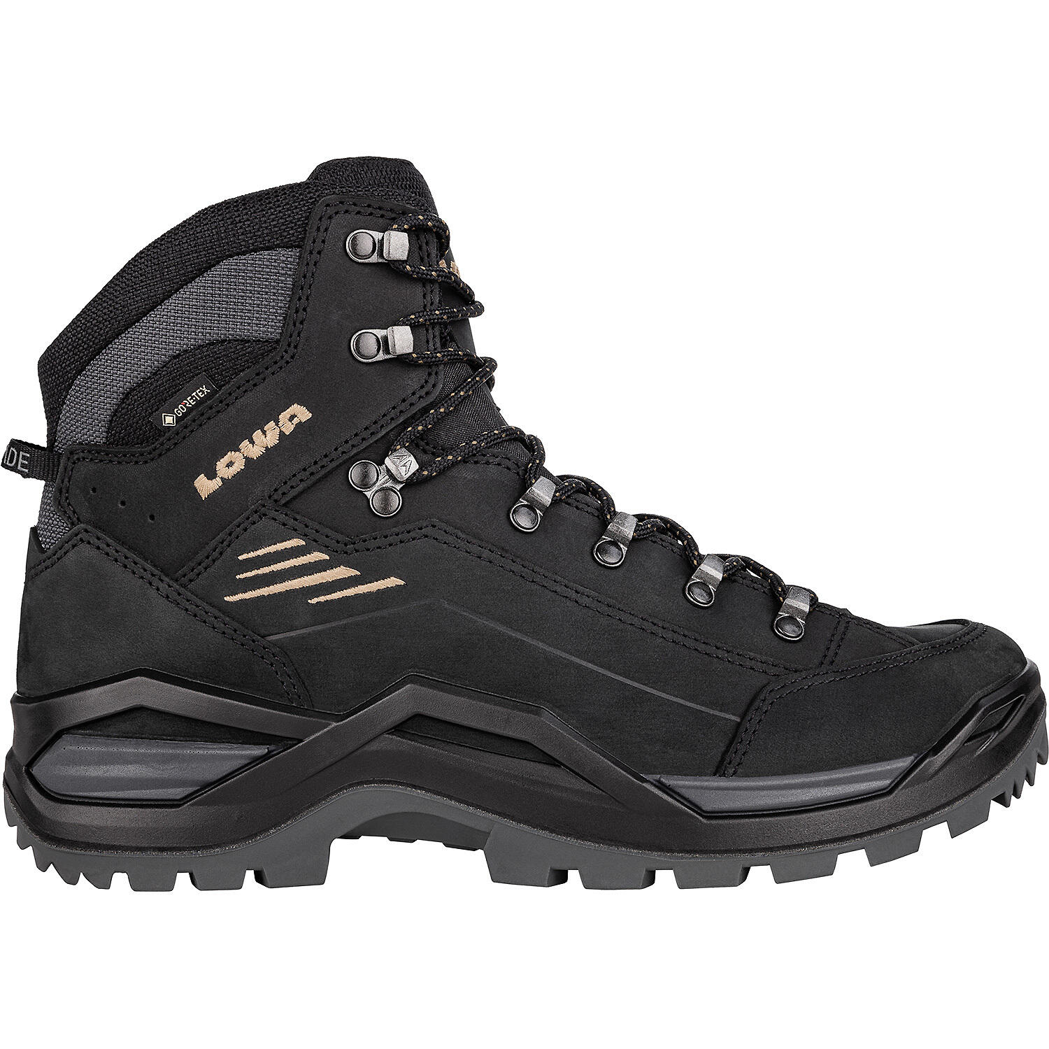 Buty męskie Lowa Renegade Evo Gtx Mid Rozmiar butów (UE): 41,5 / Kolor: czarny/żółty