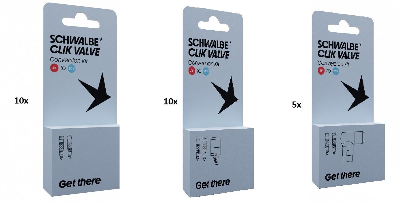 Schwalbe Clik Valve - Starter Kit - SV