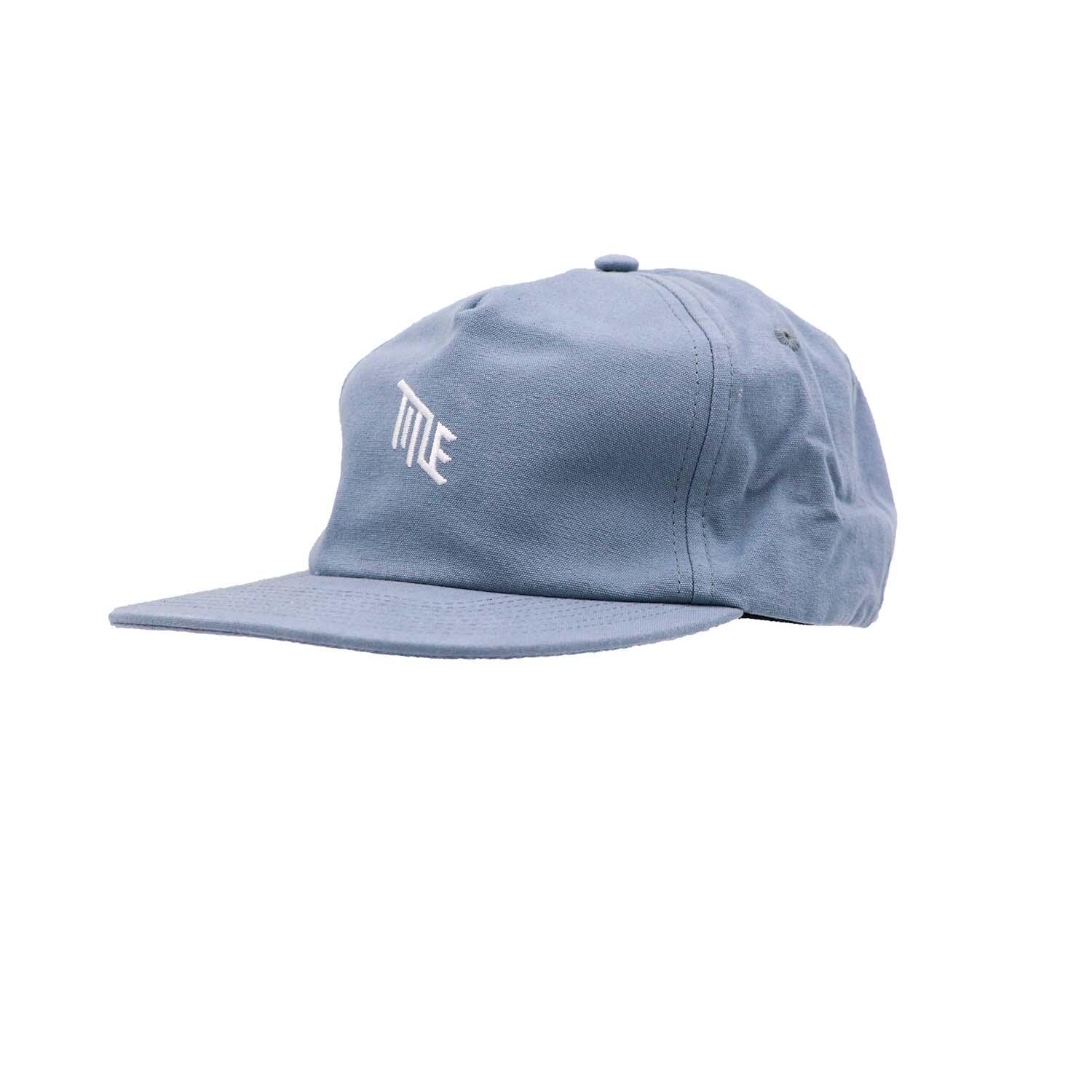 Dorosły Rowery Górskie Czapka Z Daszkiem Casquette Title Unstructured Niebieska