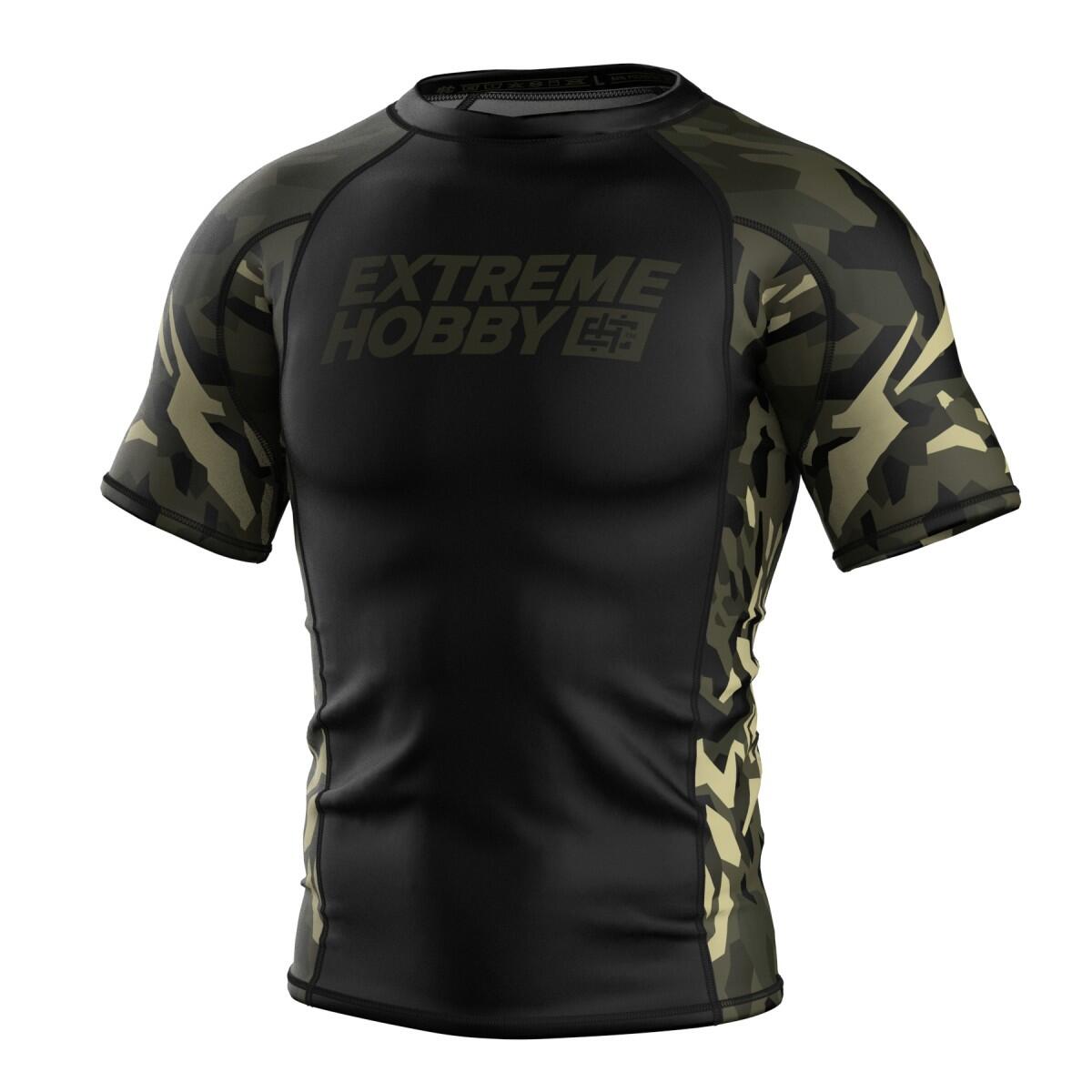 Koszulka Męska Rashguard MMA na Siłownię JUNGLE PANTHER