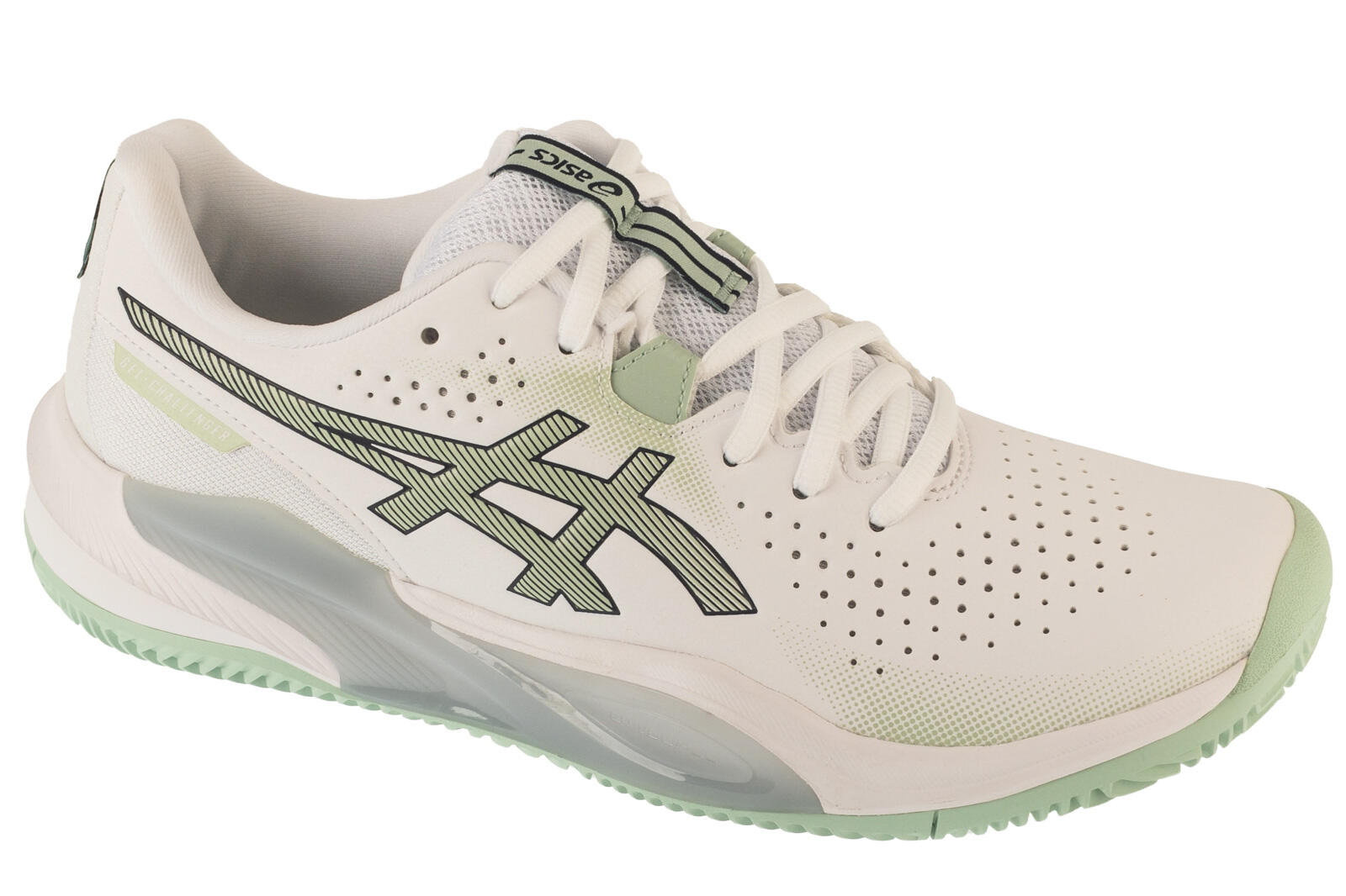 Buty do tenisa męskie ASICS Gel-Challenger Clay 15 white/lichen rock WYSYŁKA W 24H 30 DNI NA ZWROT