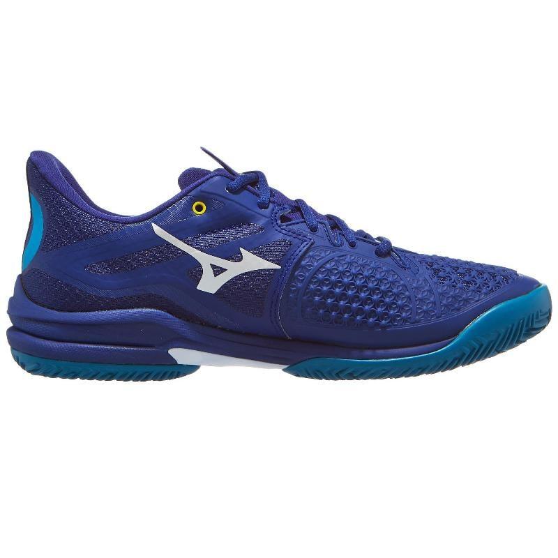 Buty do tenisa męskie Mizuno Wave Exceed Tour 6 CC bellwether blue/ white/ fjord blue WYSYŁKA W 24H 30 DNI NA ZWROT